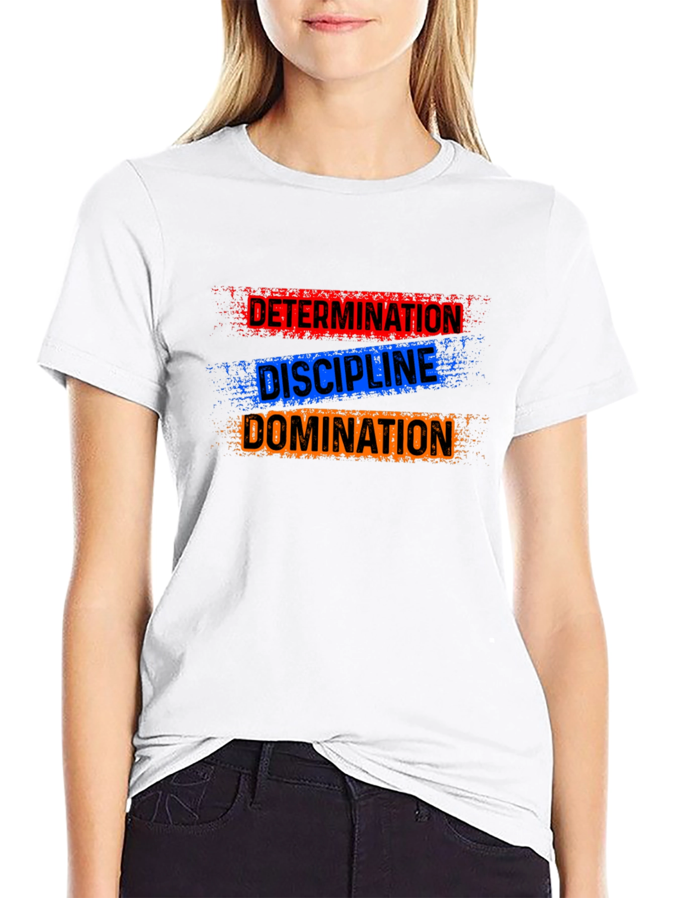 Determination Discipline Domination Graphic T-Shirt