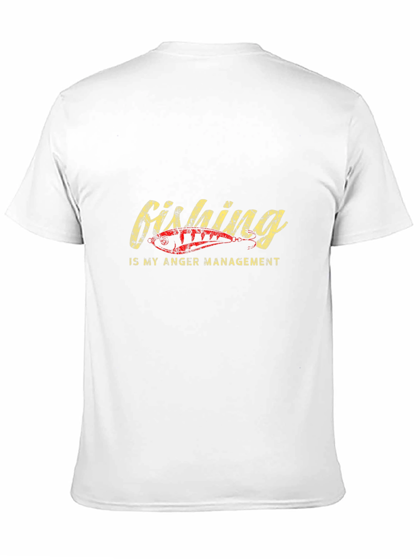 Fishing is My Anger Management Graphic T-Shirt