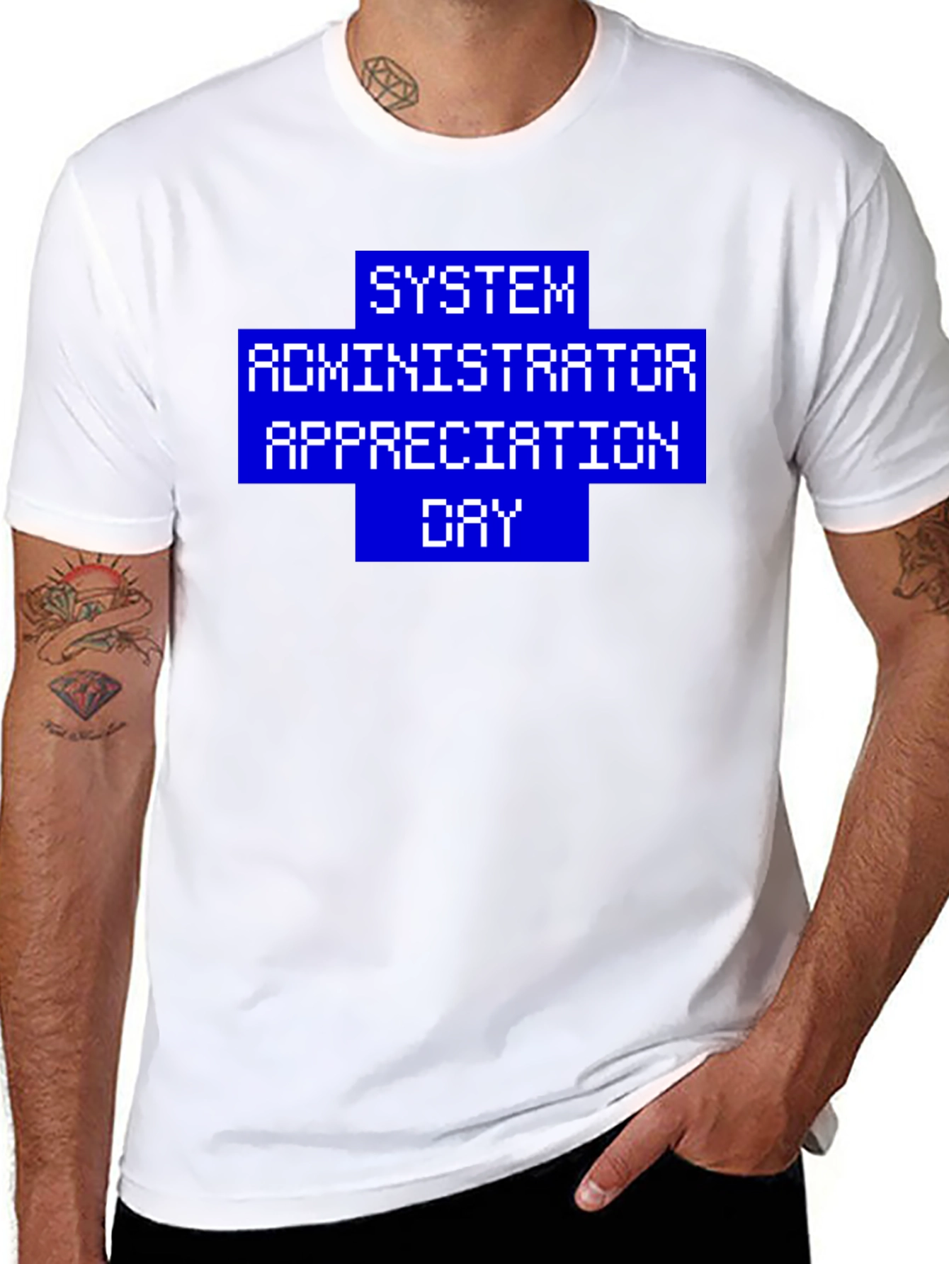 SysAdmin Appreciation Day Tee - Pixel Design