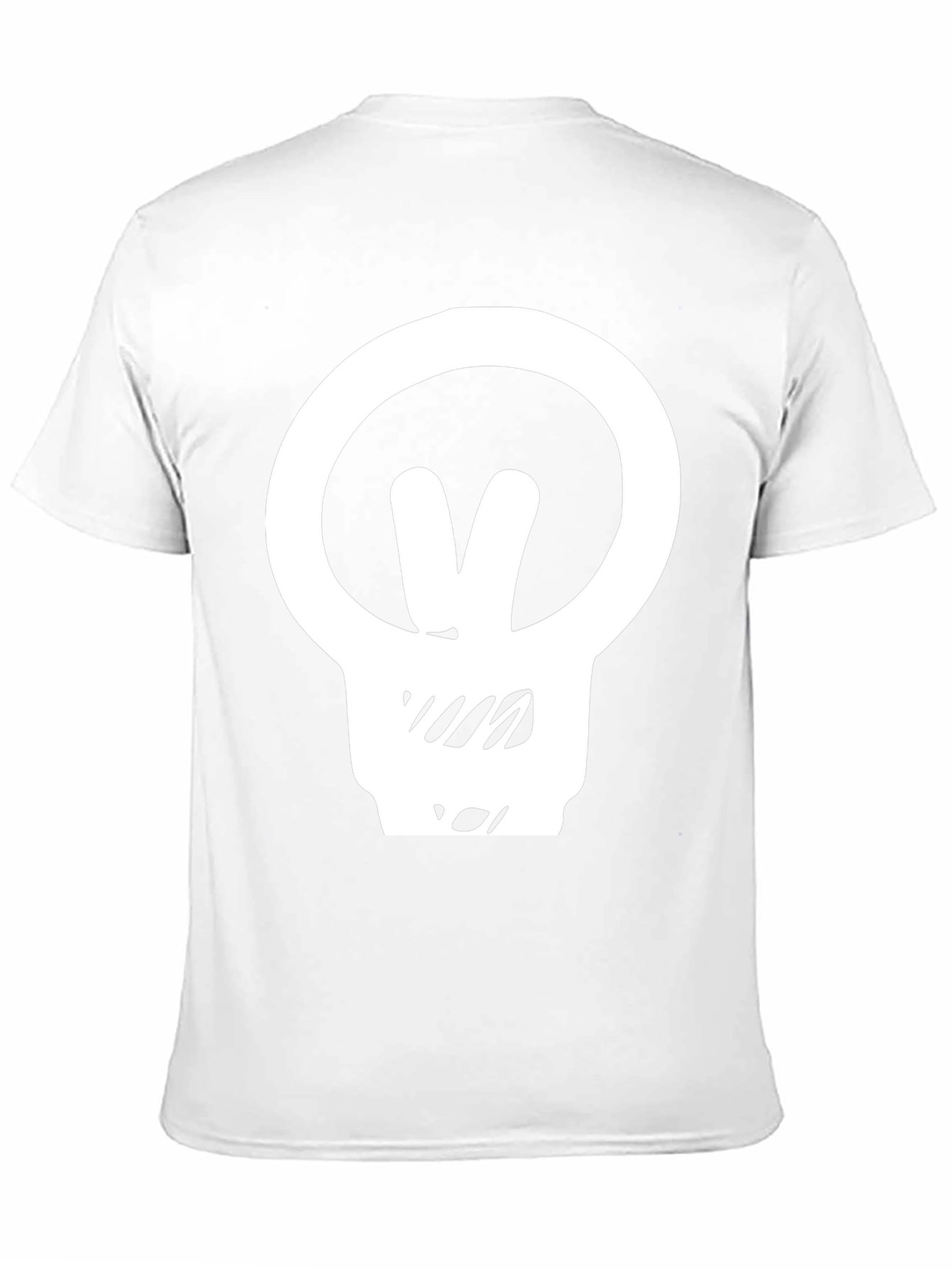 Modern Light Bulb Graphic Tee - Black