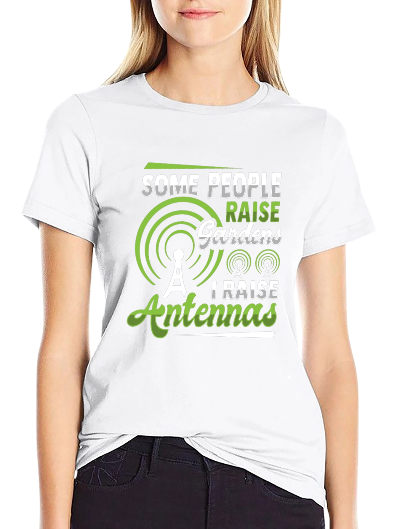 Antenna Raiser Graphic Tee - Black
