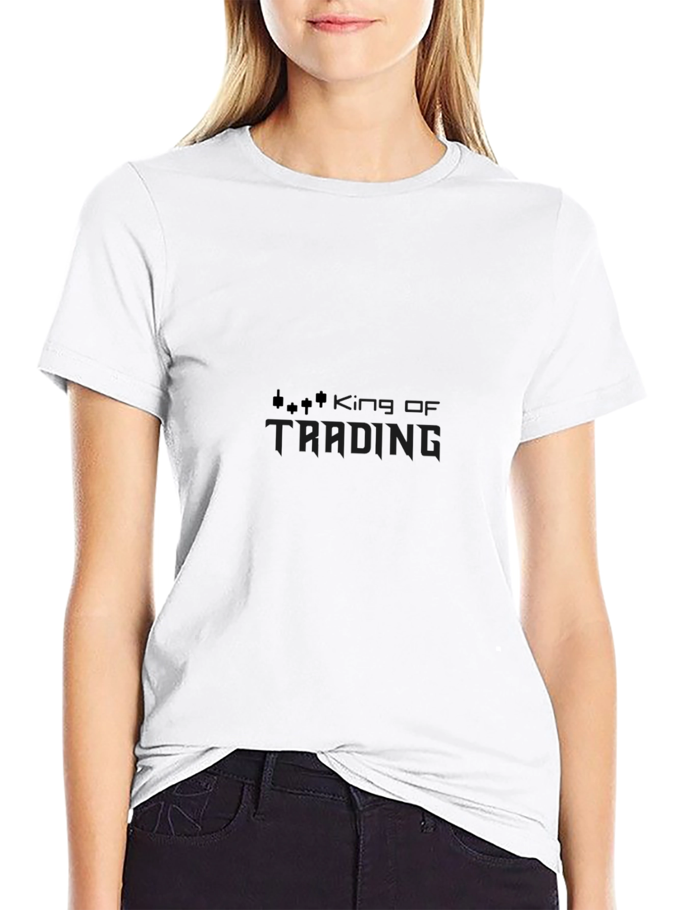 King of Trading Black T-Shirt