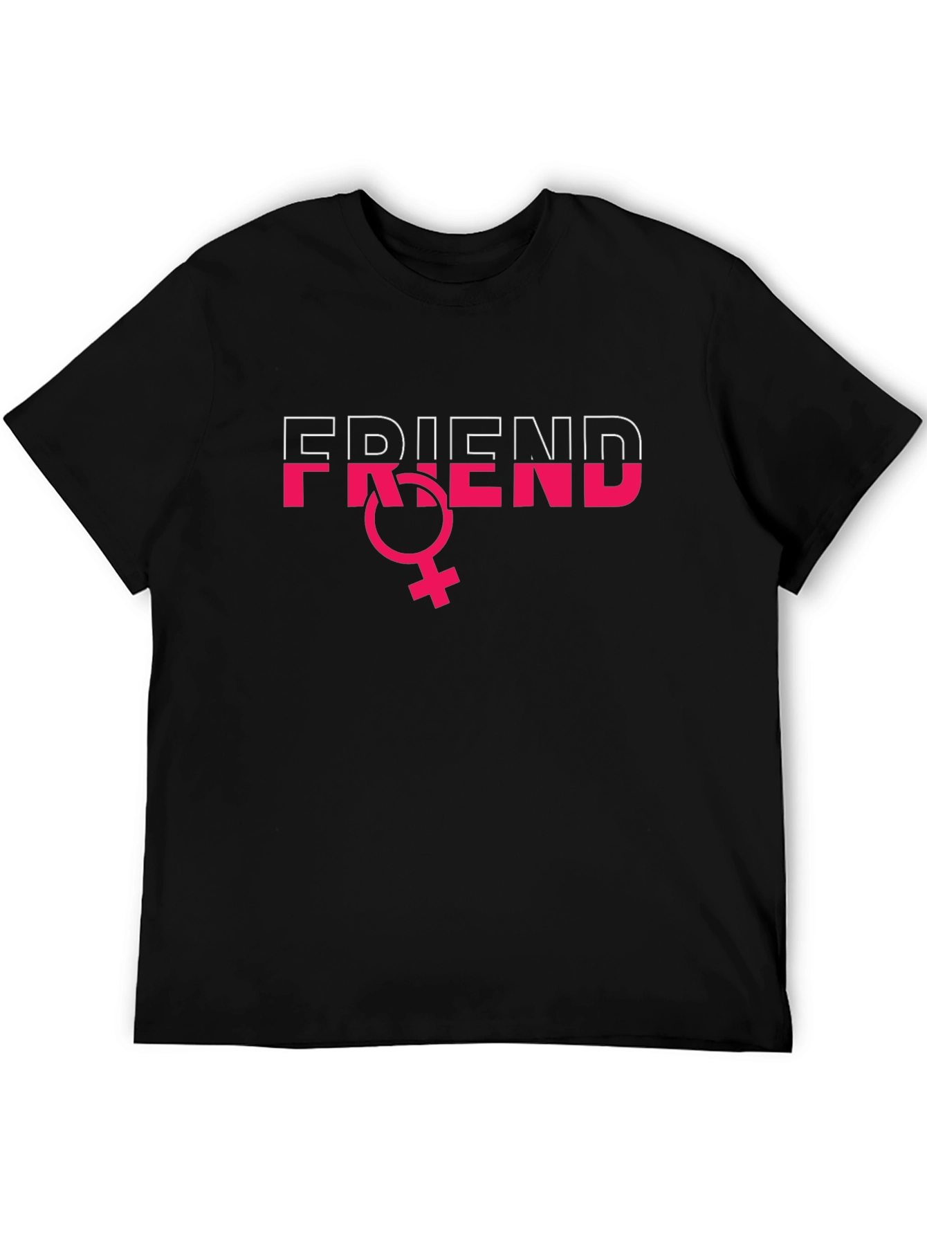 Feminist Friend Black T-Shirt
