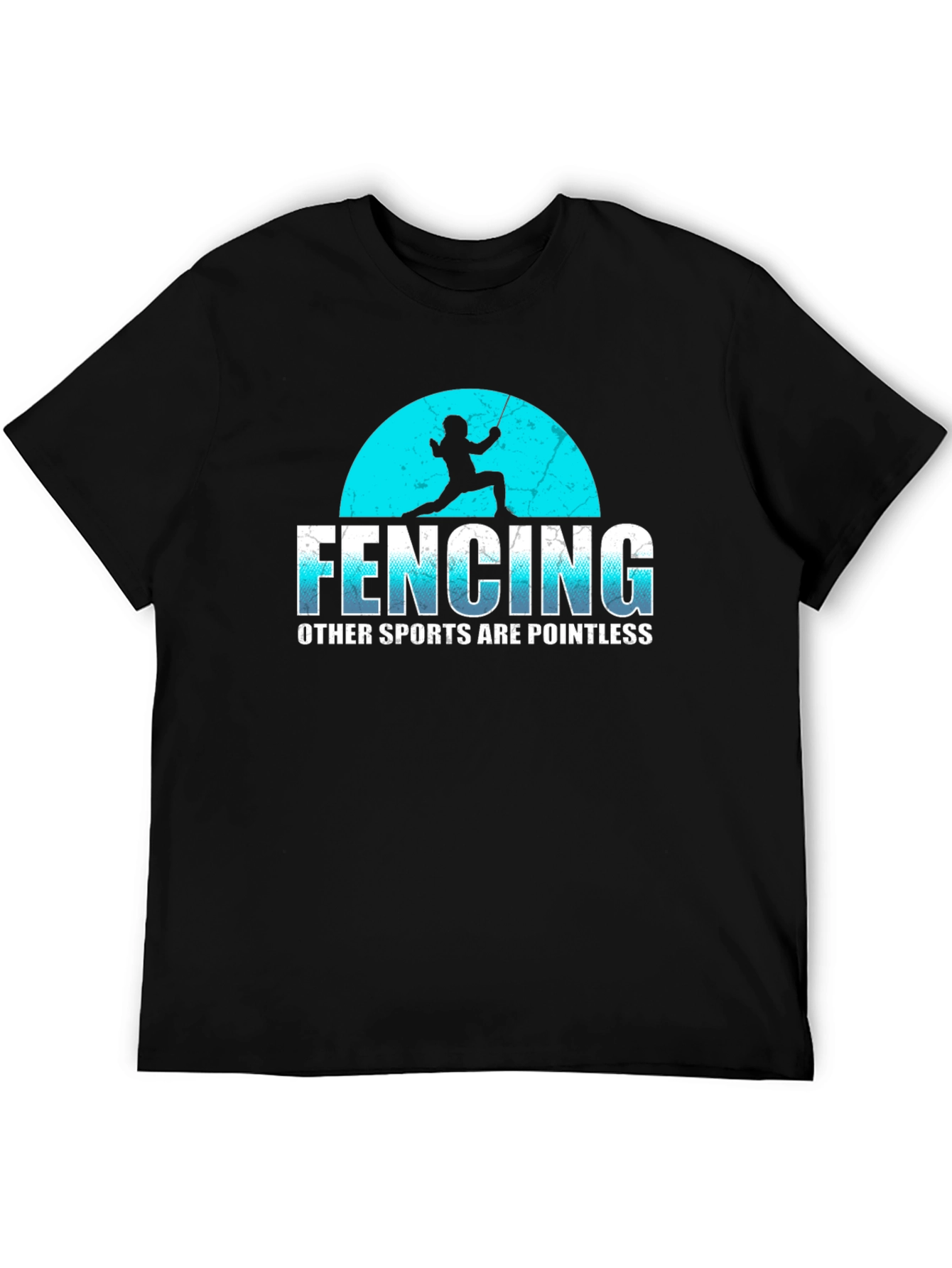Fencing is Pointless Graphic Tee