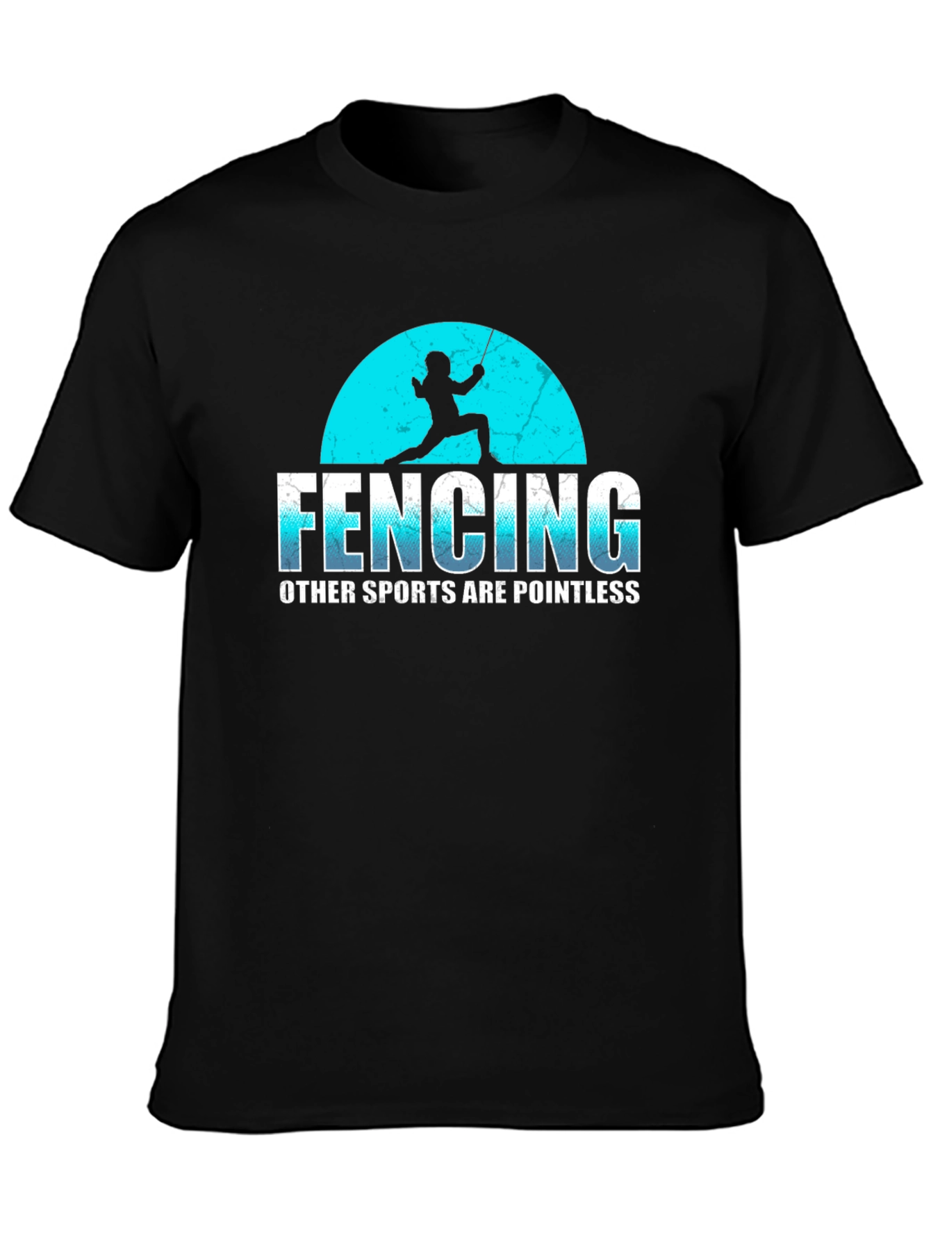 Fencing is Pointless Graphic Tee