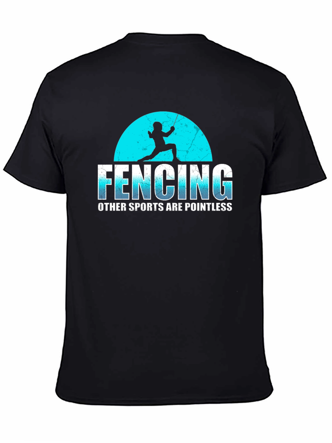 Fencing is Pointless Graphic Tee