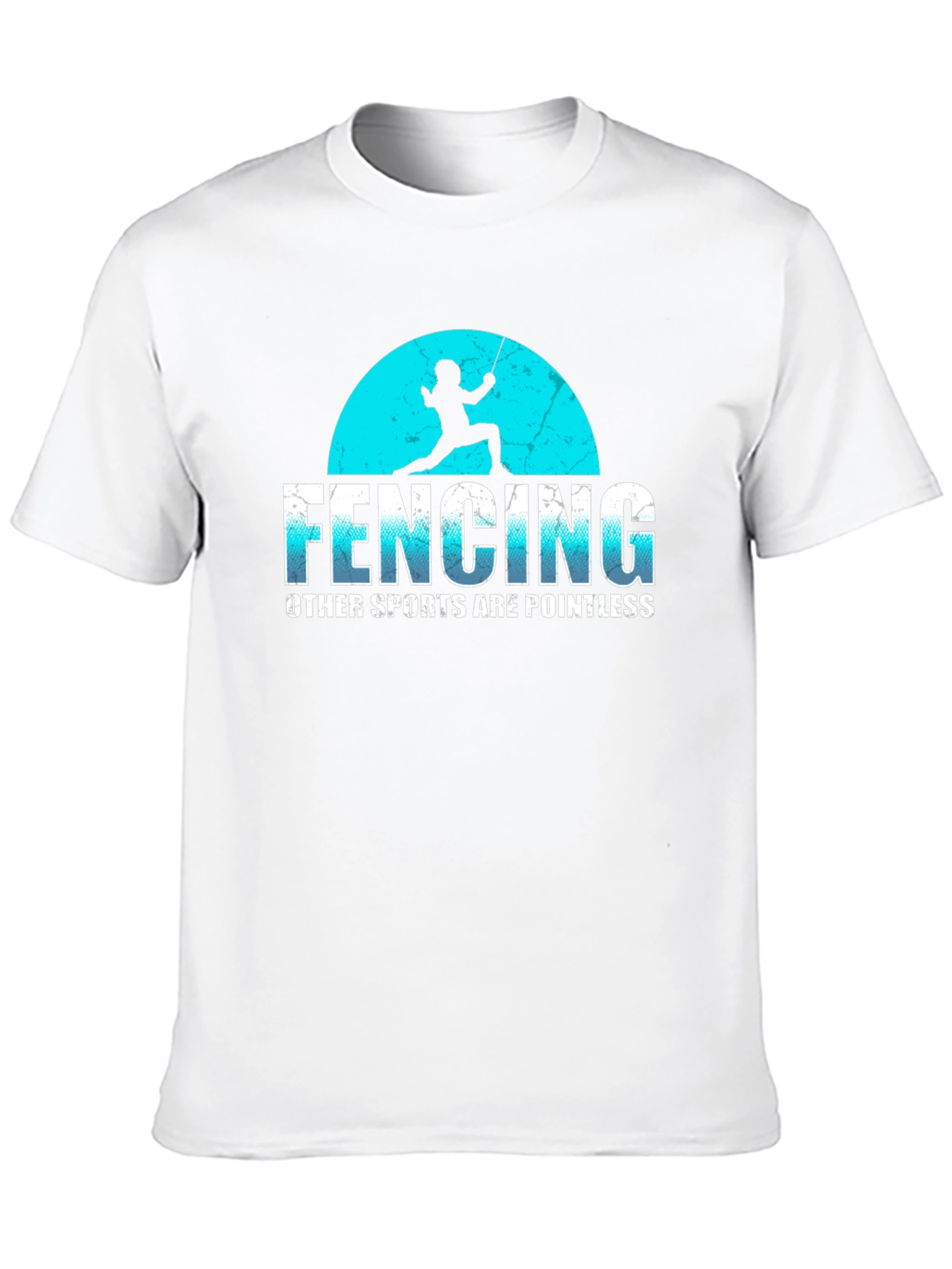 Fencing is Pointless Graphic Tee
