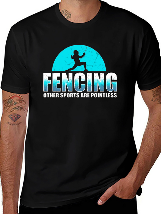 Fencing is Pointless Graphic Tee