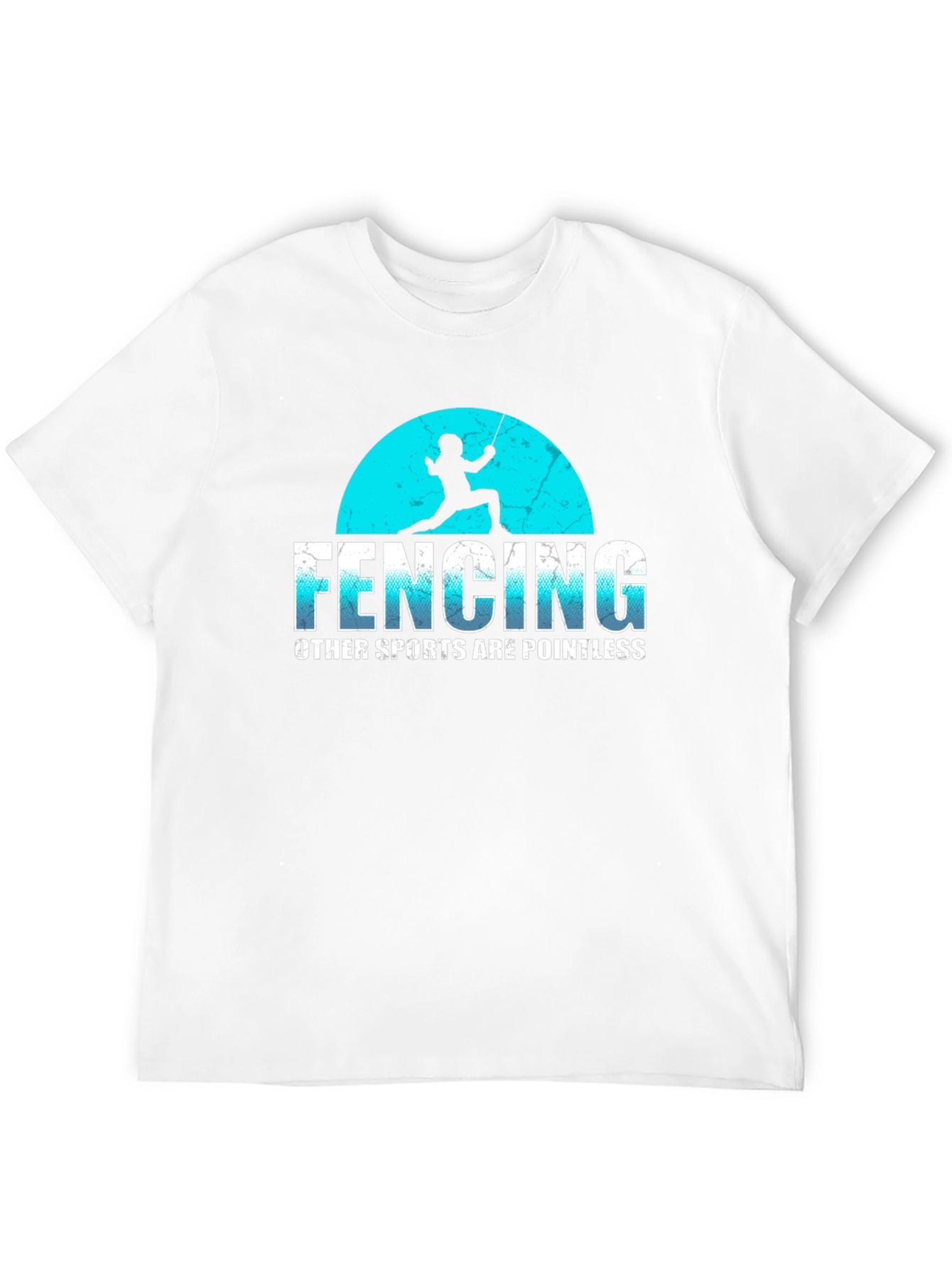 Fencing is Pointless Graphic Tee