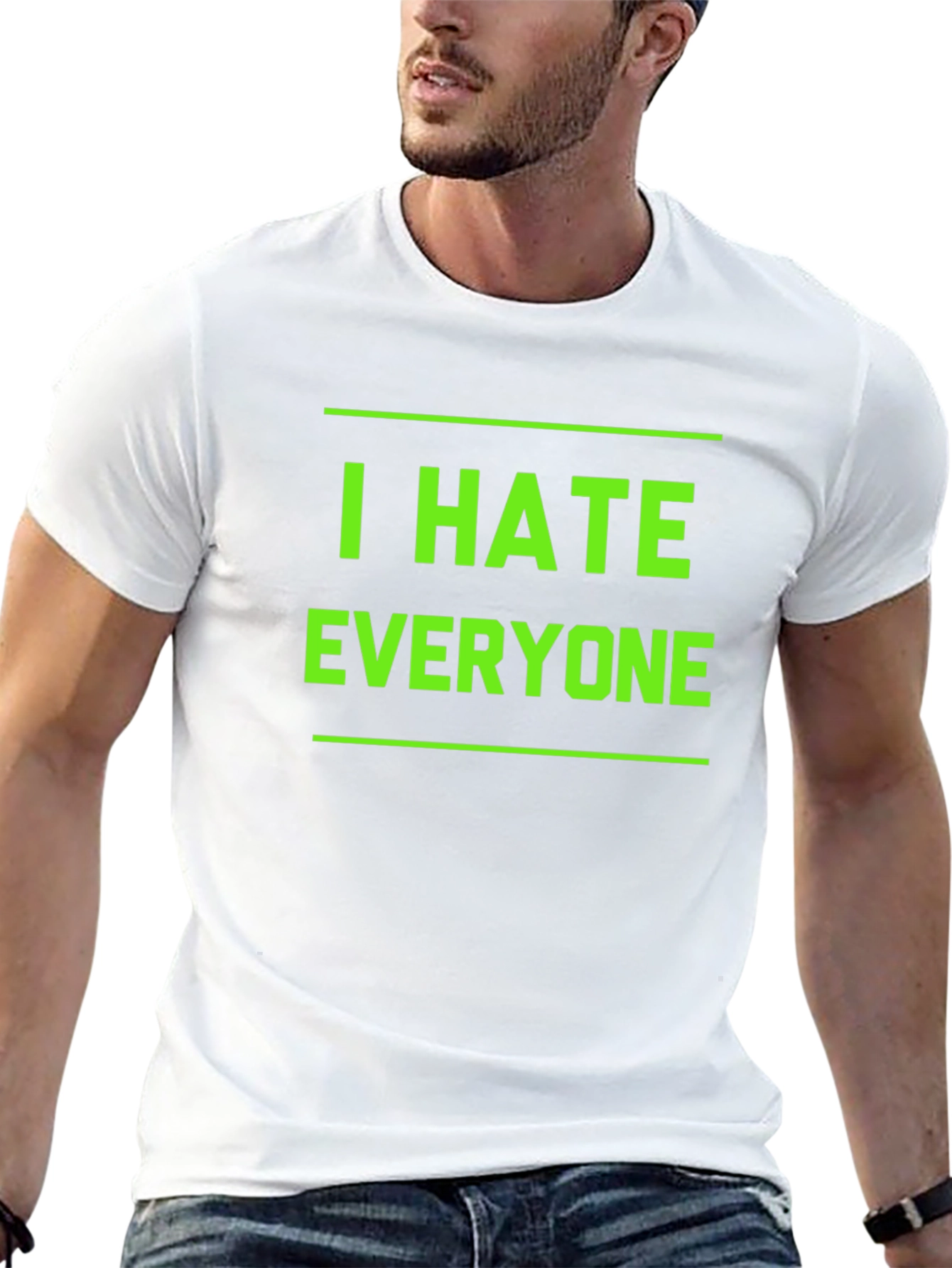 I Hate Everyone T-Shirt - Bold Graphic Tee