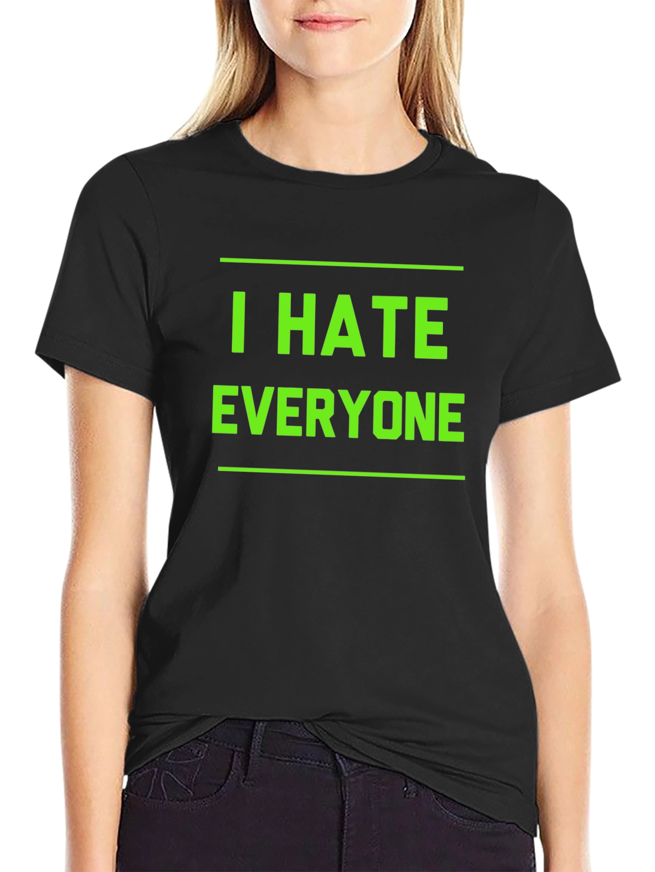 I Hate Everyone T-Shirt - Bold Graphic Tee