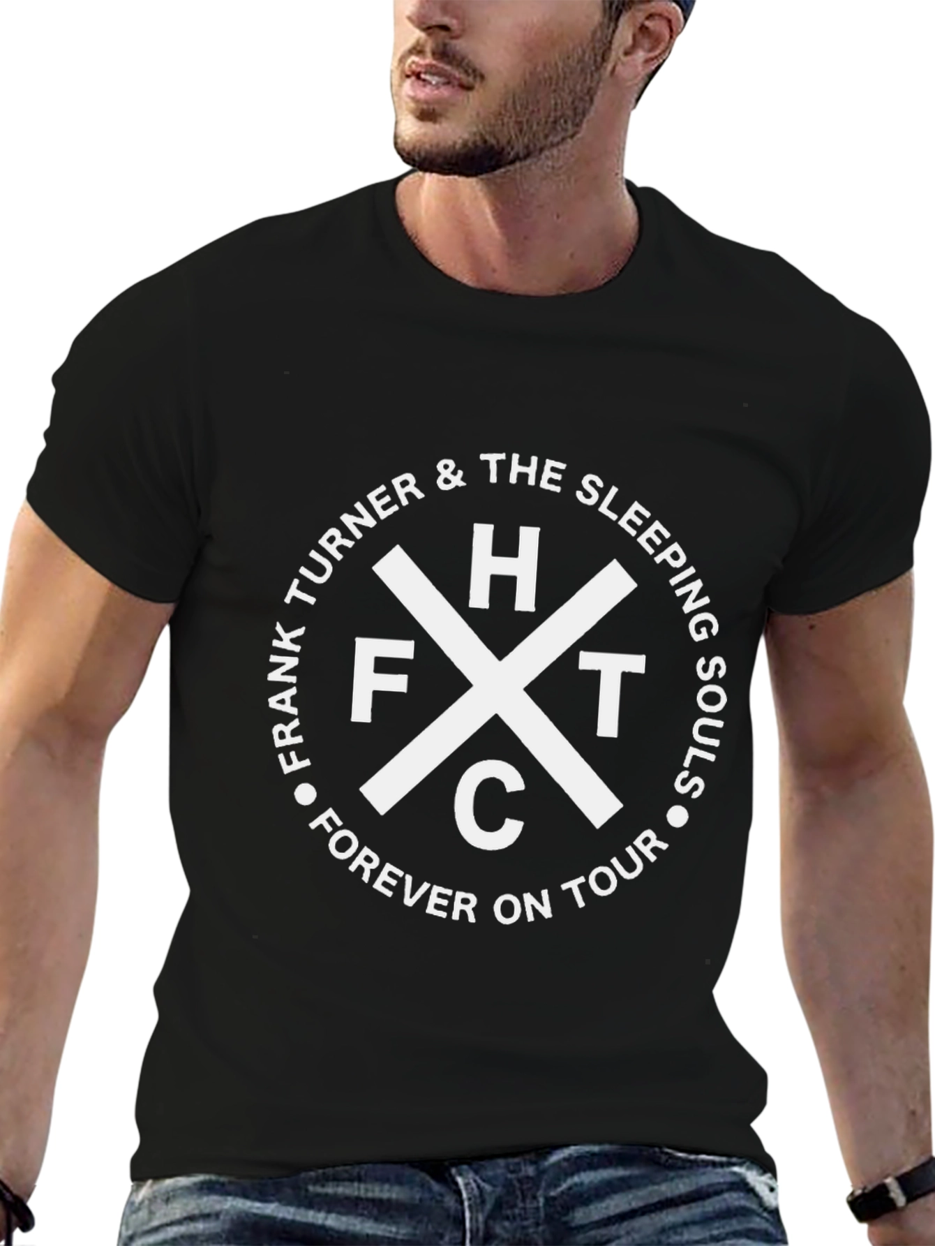 Frank Turner Forever On Tour Black T-Shirt