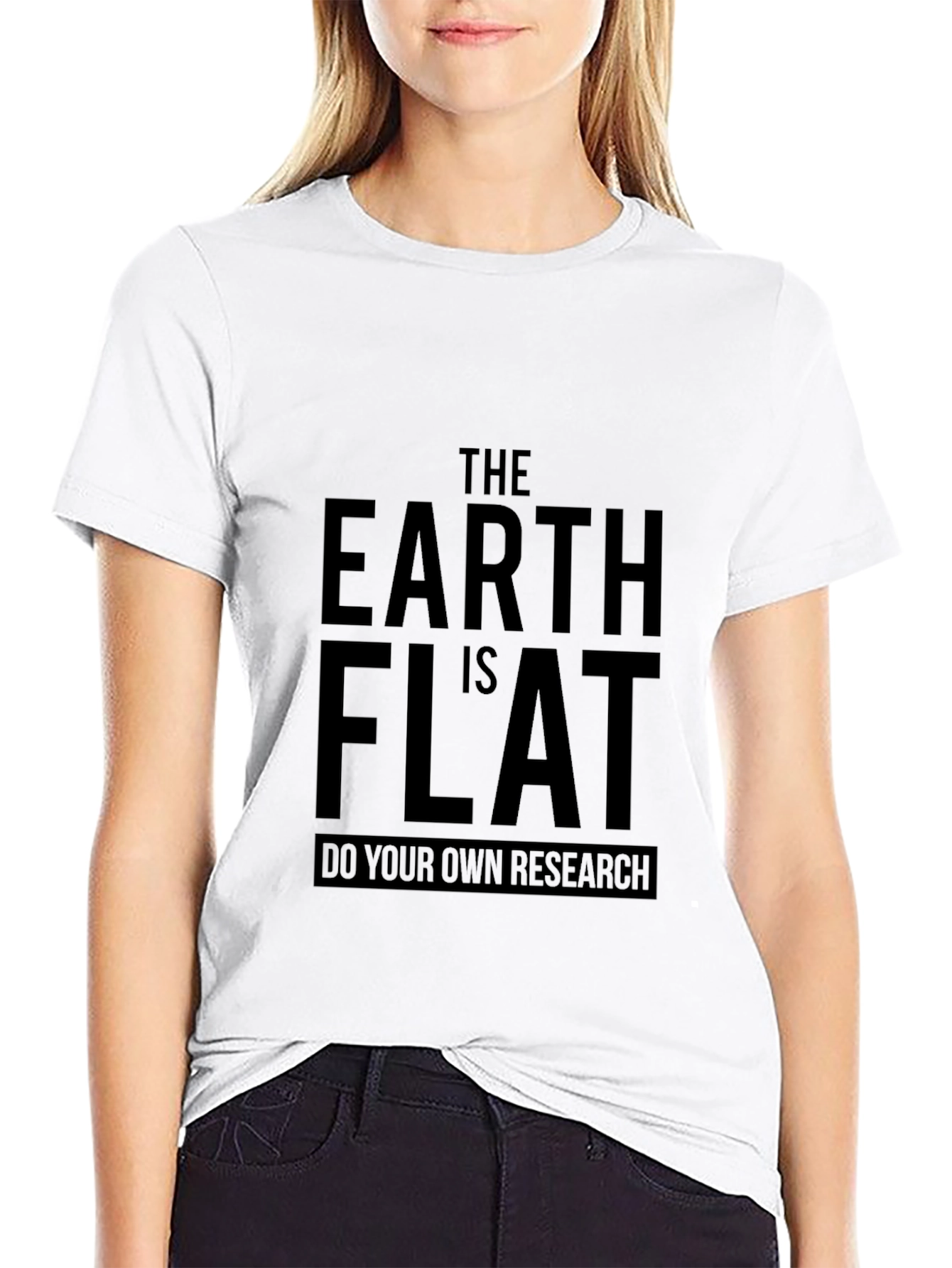 Flat Earth Conspiracy T-Shirt