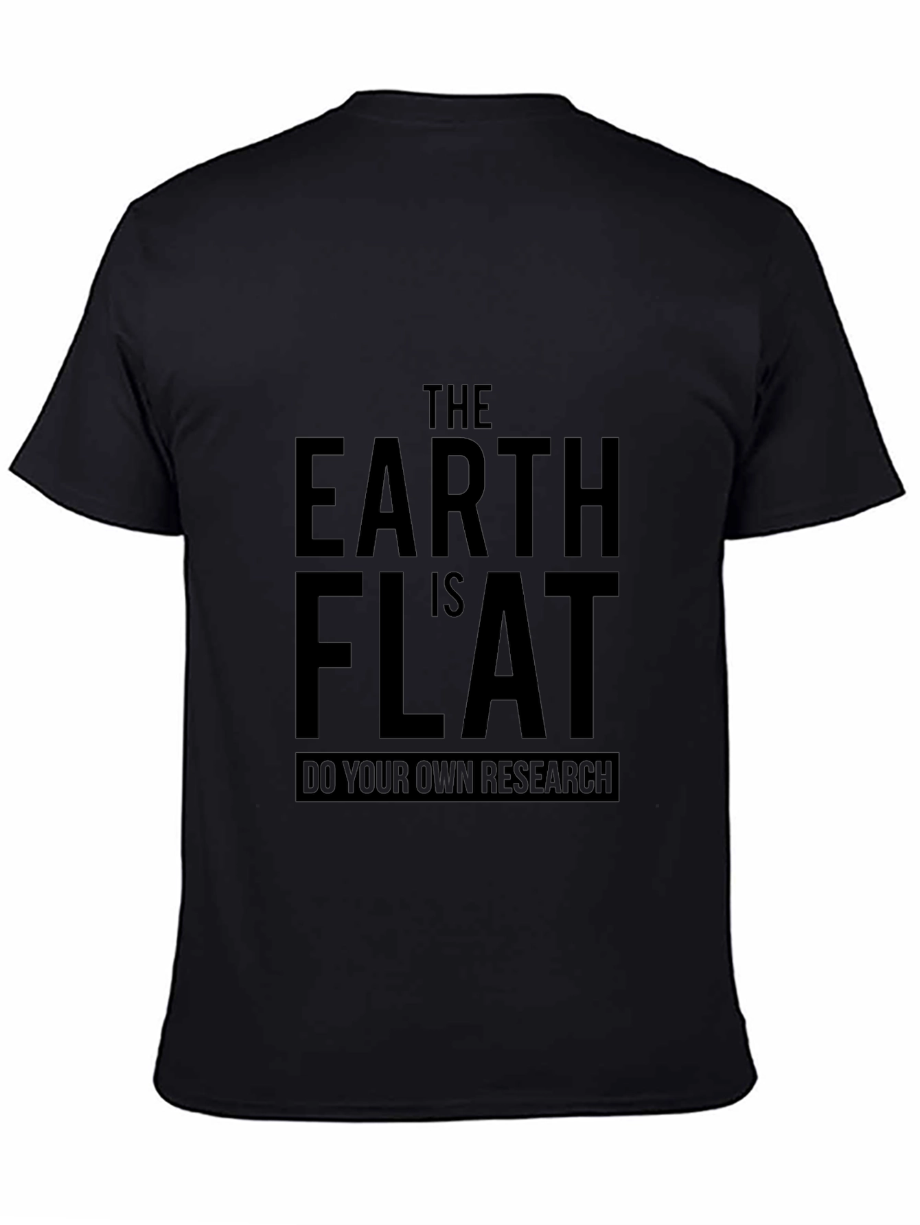Flat Earth Conspiracy T-Shirt
