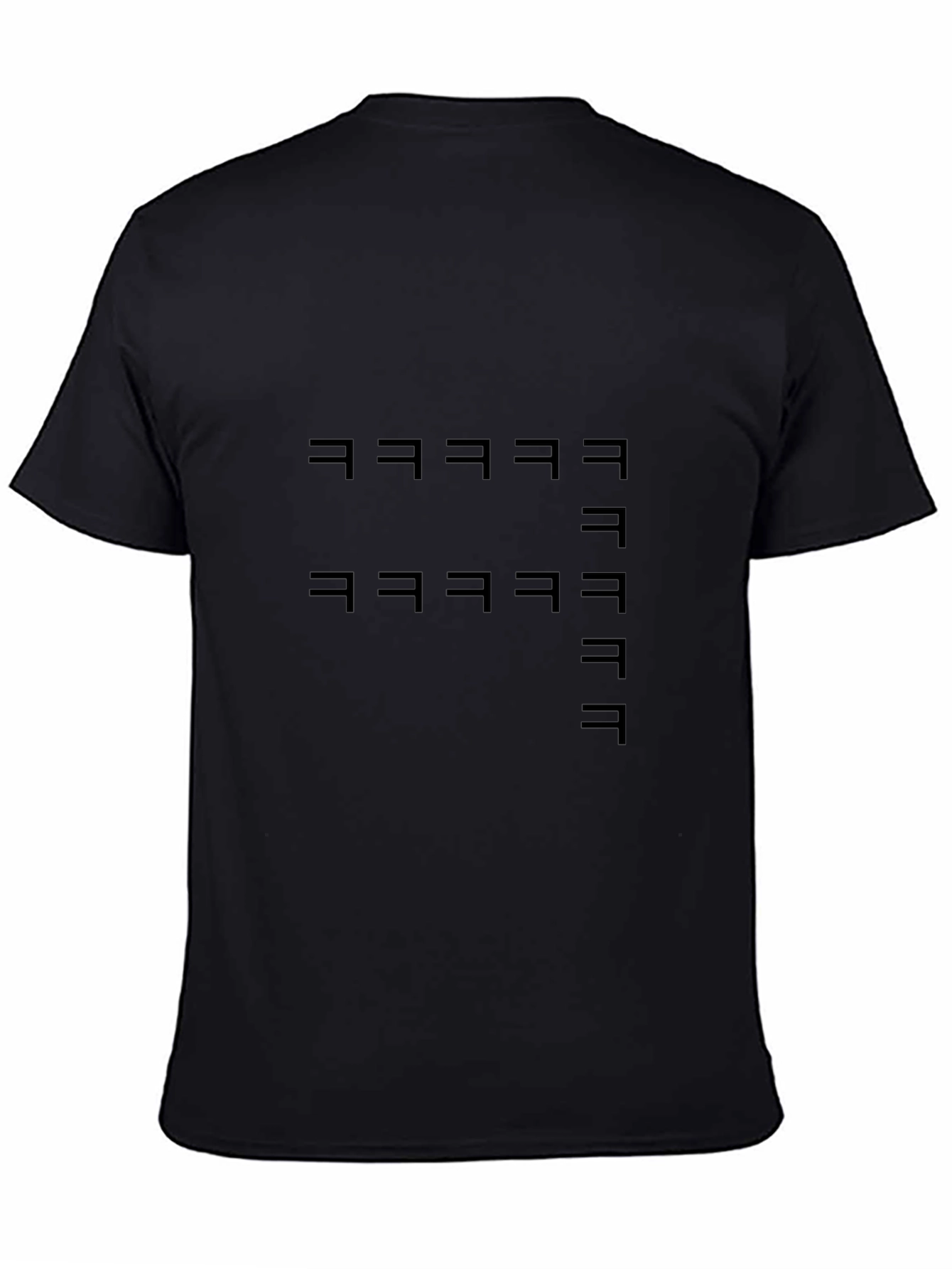 Geometric Pattern Tee - Modern Minimalist Design