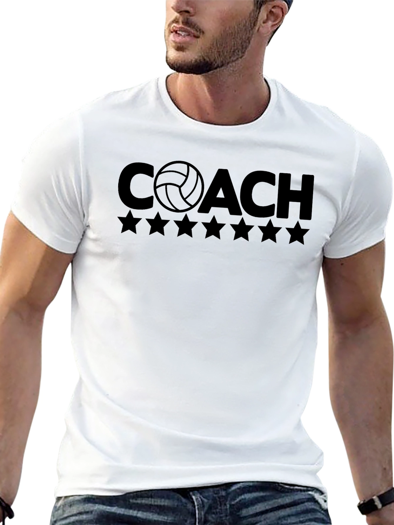 Volleyball Coach T-Shirt - Graphic Tee