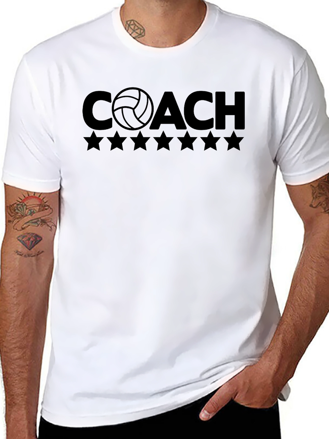 Volleyball Coach T-Shirt - Graphic Tee