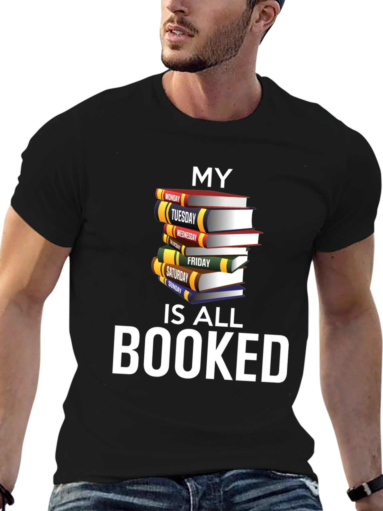 Booked Schedule Graphic T-Shirt