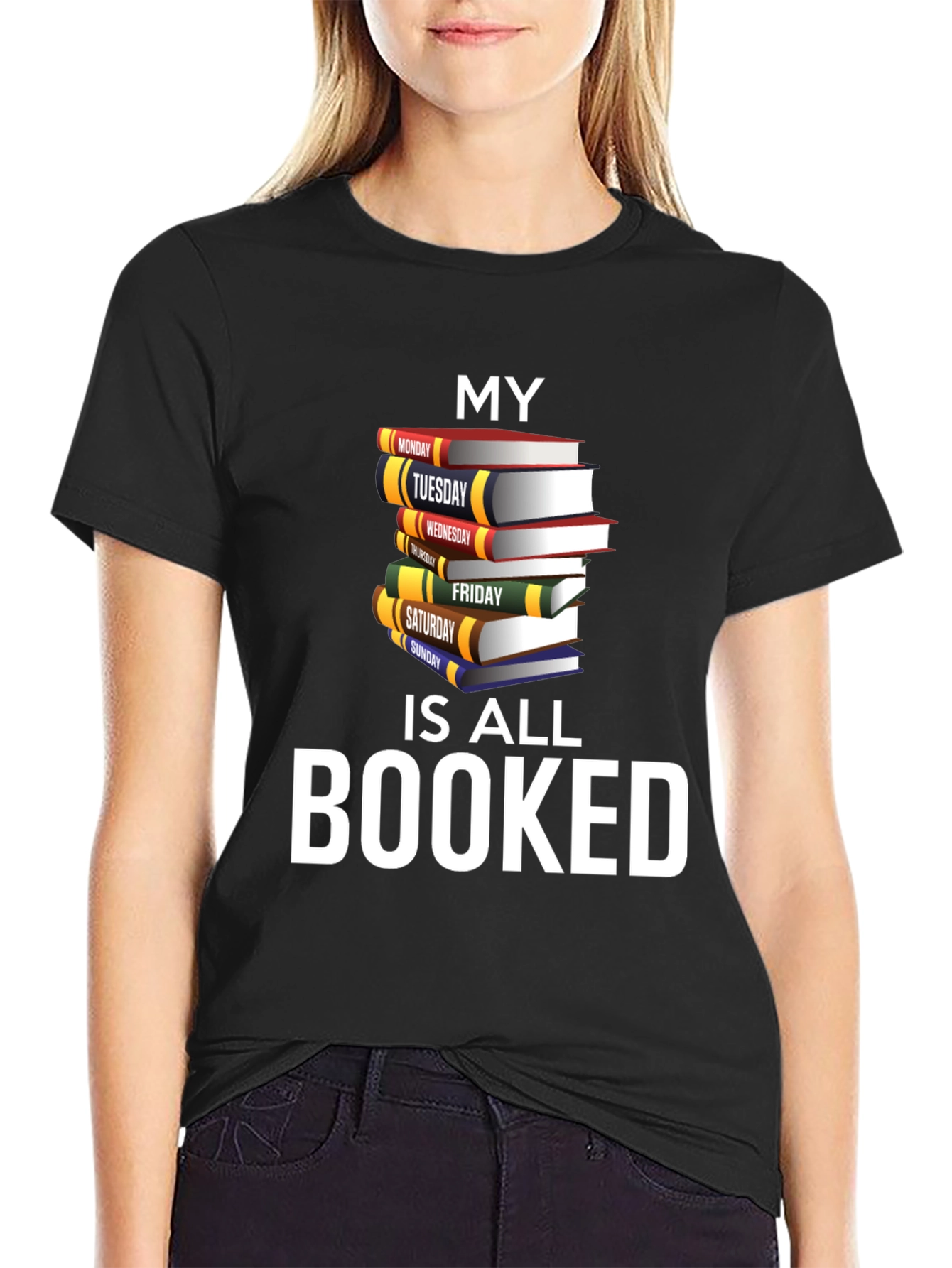Booked Schedule Graphic T-Shirt