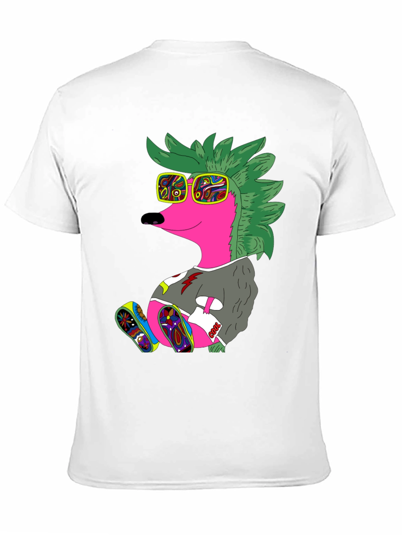 Cool Hedgehog Graphic Tee