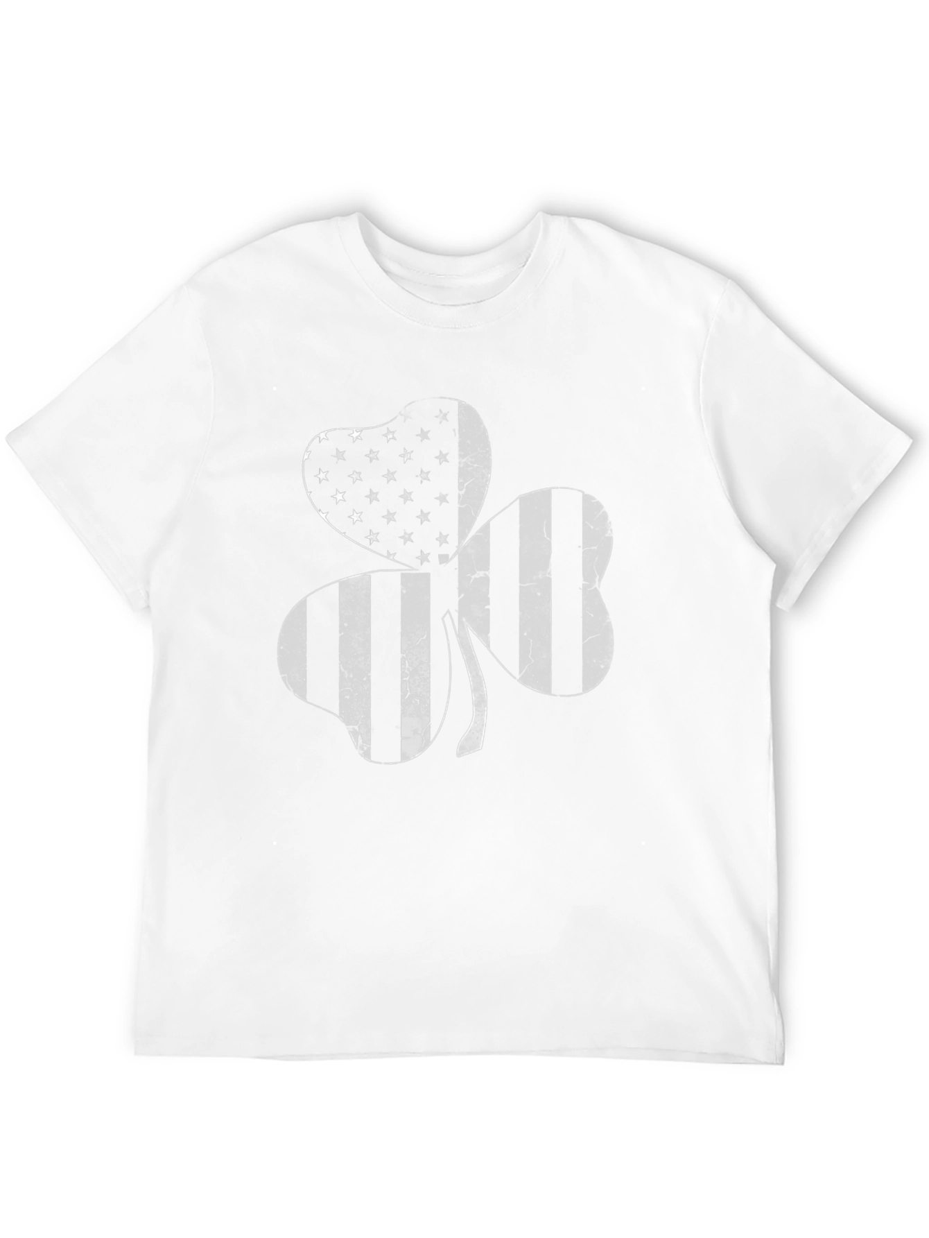 American Shamrock Graphic Tee - Patriotic Irish Pride