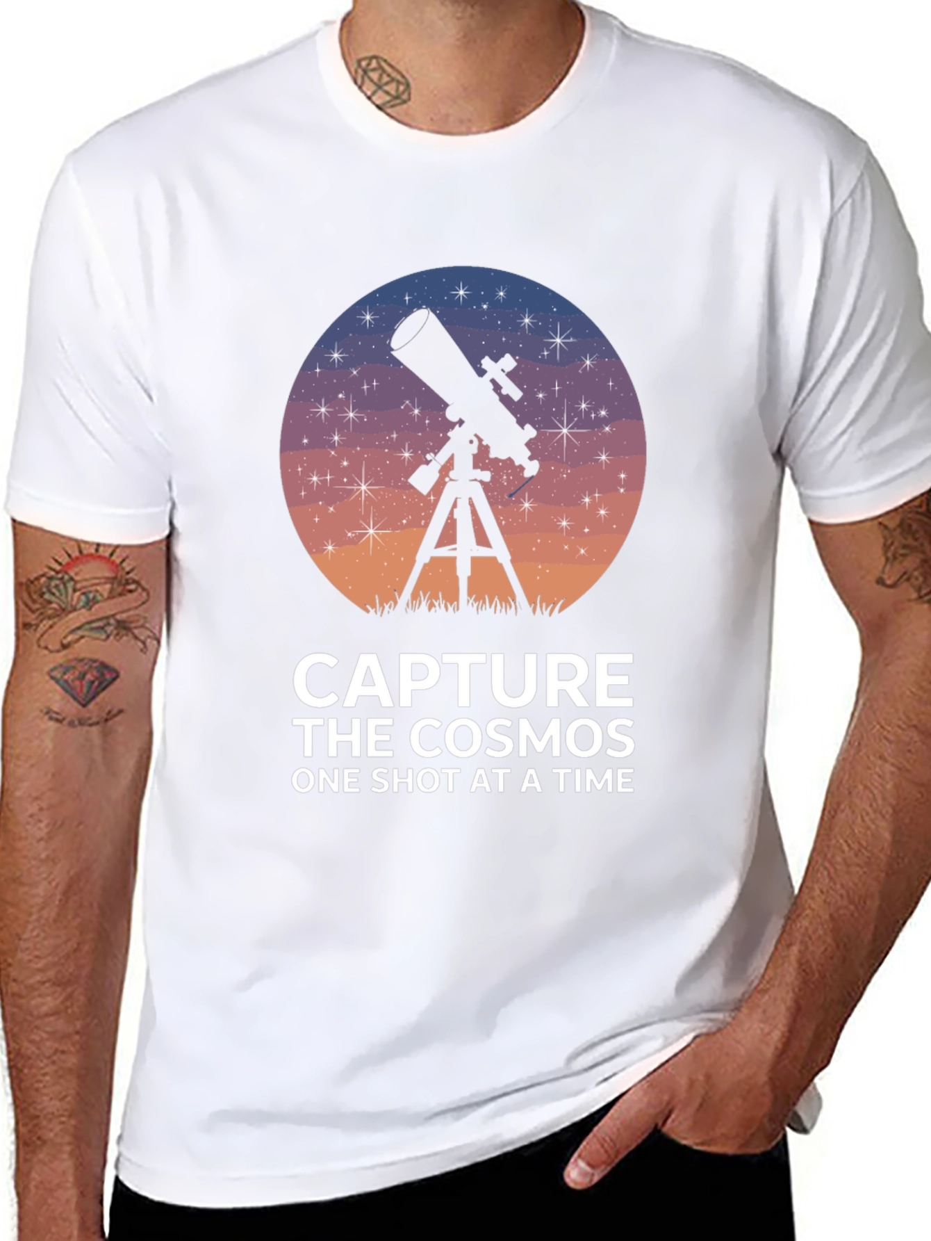 Capture the Cosmos Graphic Tee