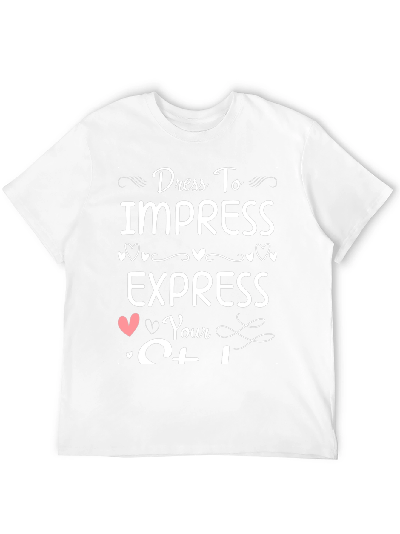 Dress To Impress Graphic Tee - Express Yourself!