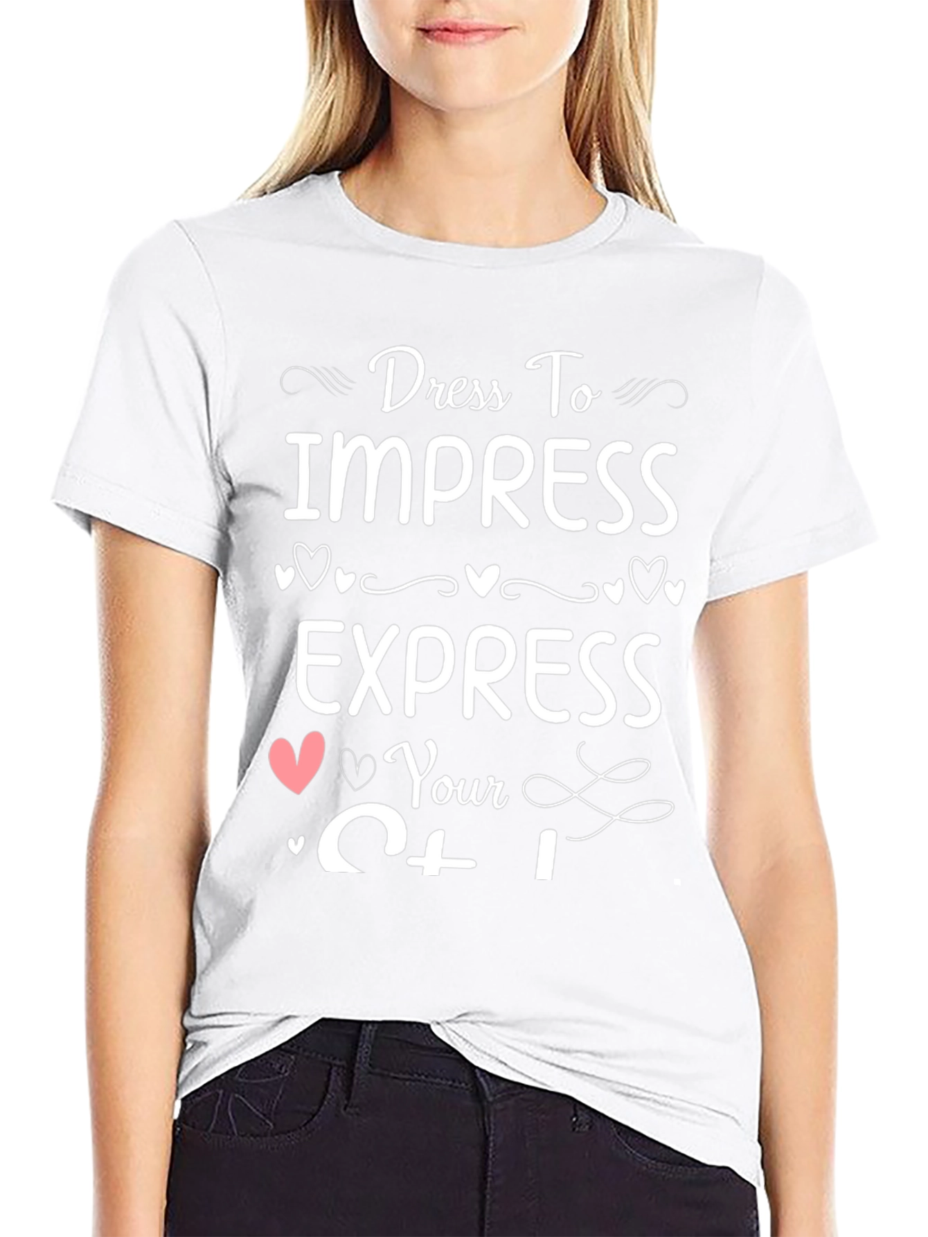 Dress To Impress Graphic Tee - Express Yourself!