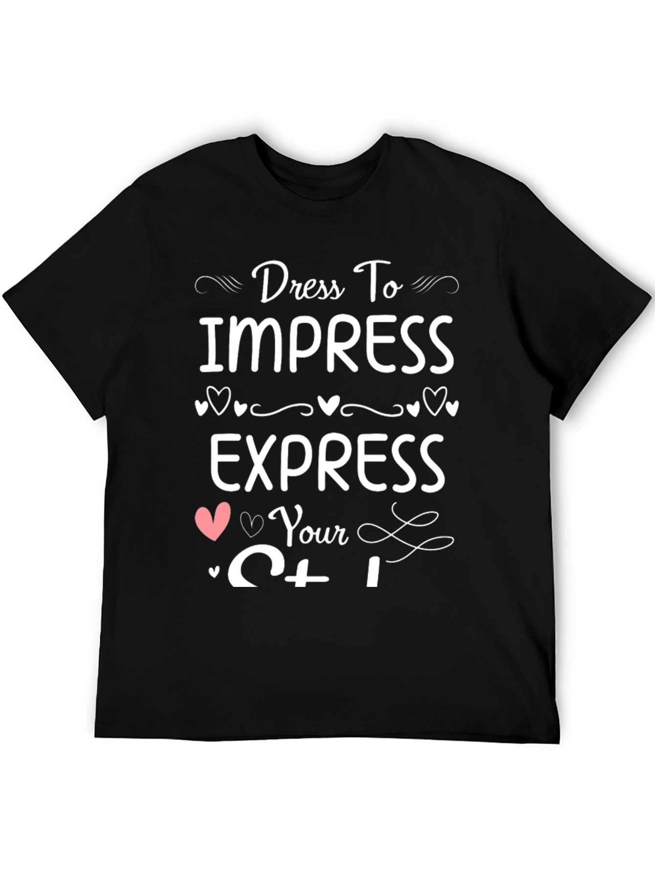 Dress To Impress Graphic Tee - Express Yourself!