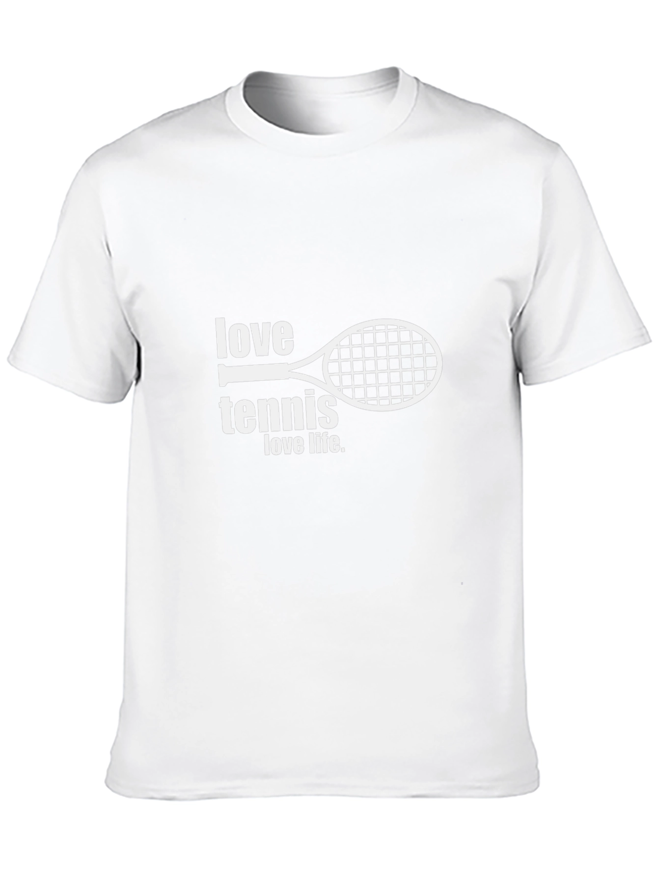 Love Tennis Black T-Shirt - Trendy Activewear