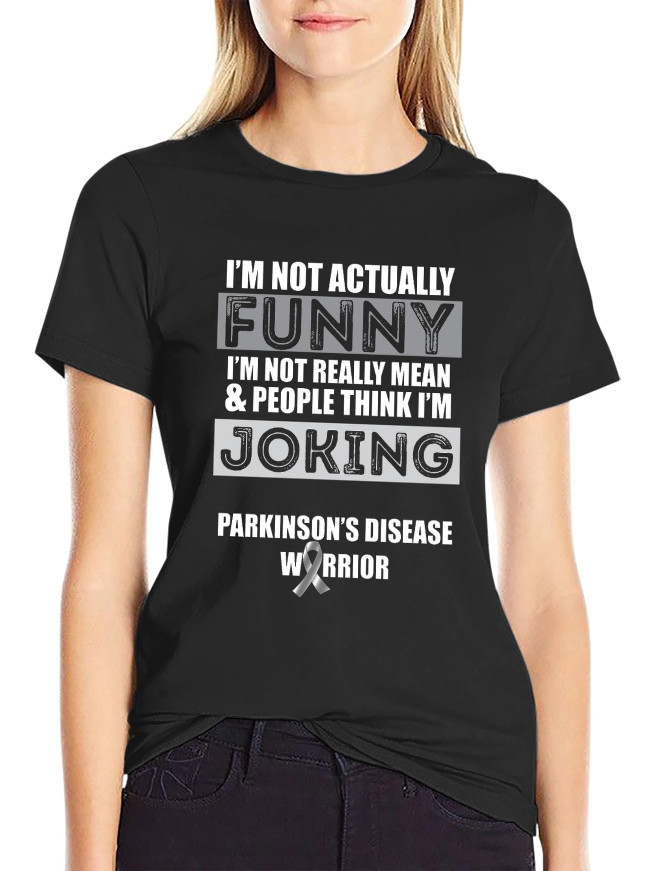 Parkinsons Warrior Funny Statement T-Shirt