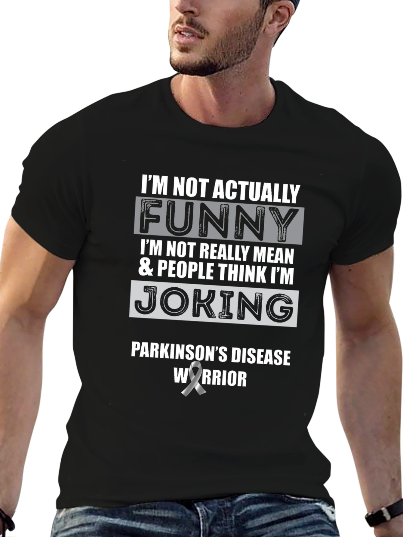 Parkinsons Warrior Funny Statement T-Shirt