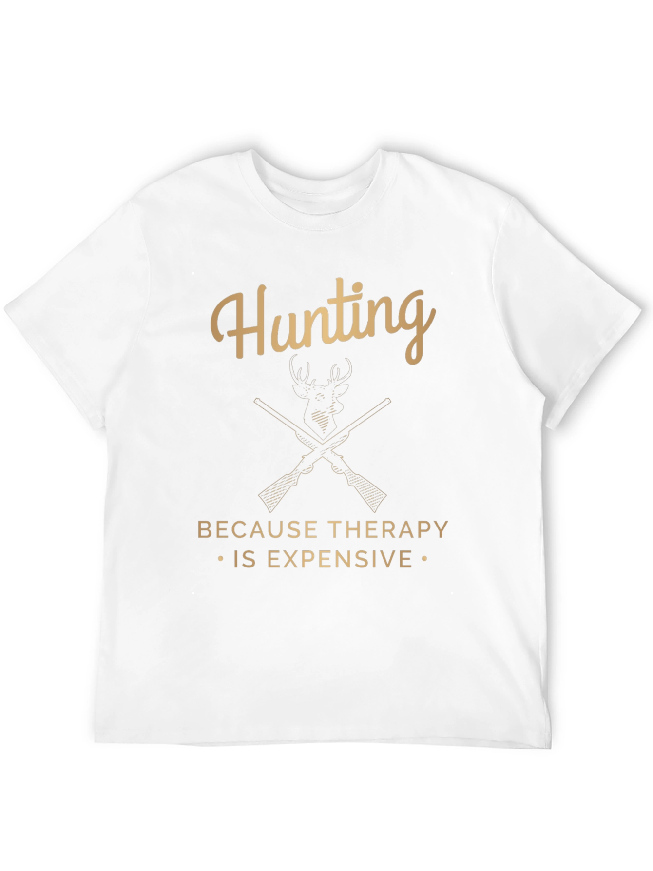 Hunting Therapy Funny Graphic Tee