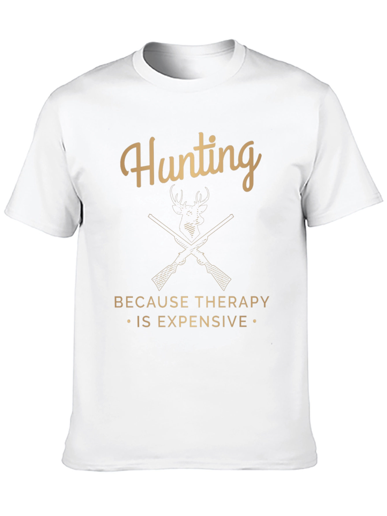 Hunting Therapy Funny Graphic Tee