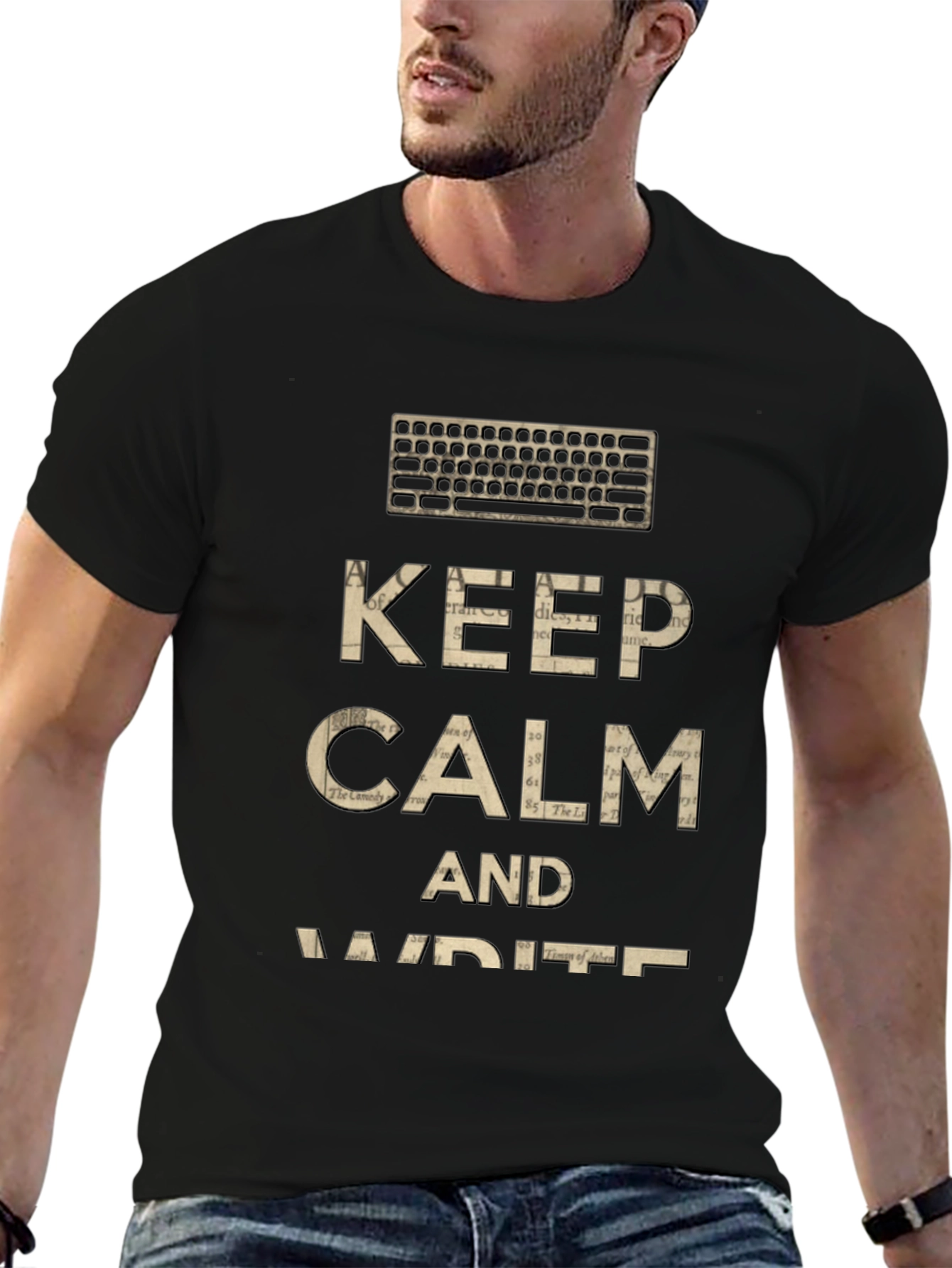Keep Calm and Write T-Shirt