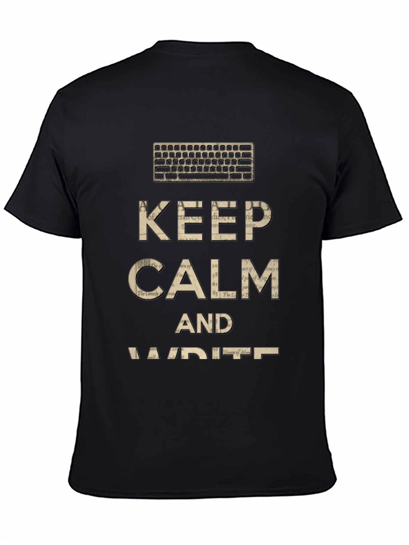 Keep Calm and Write T-Shirt