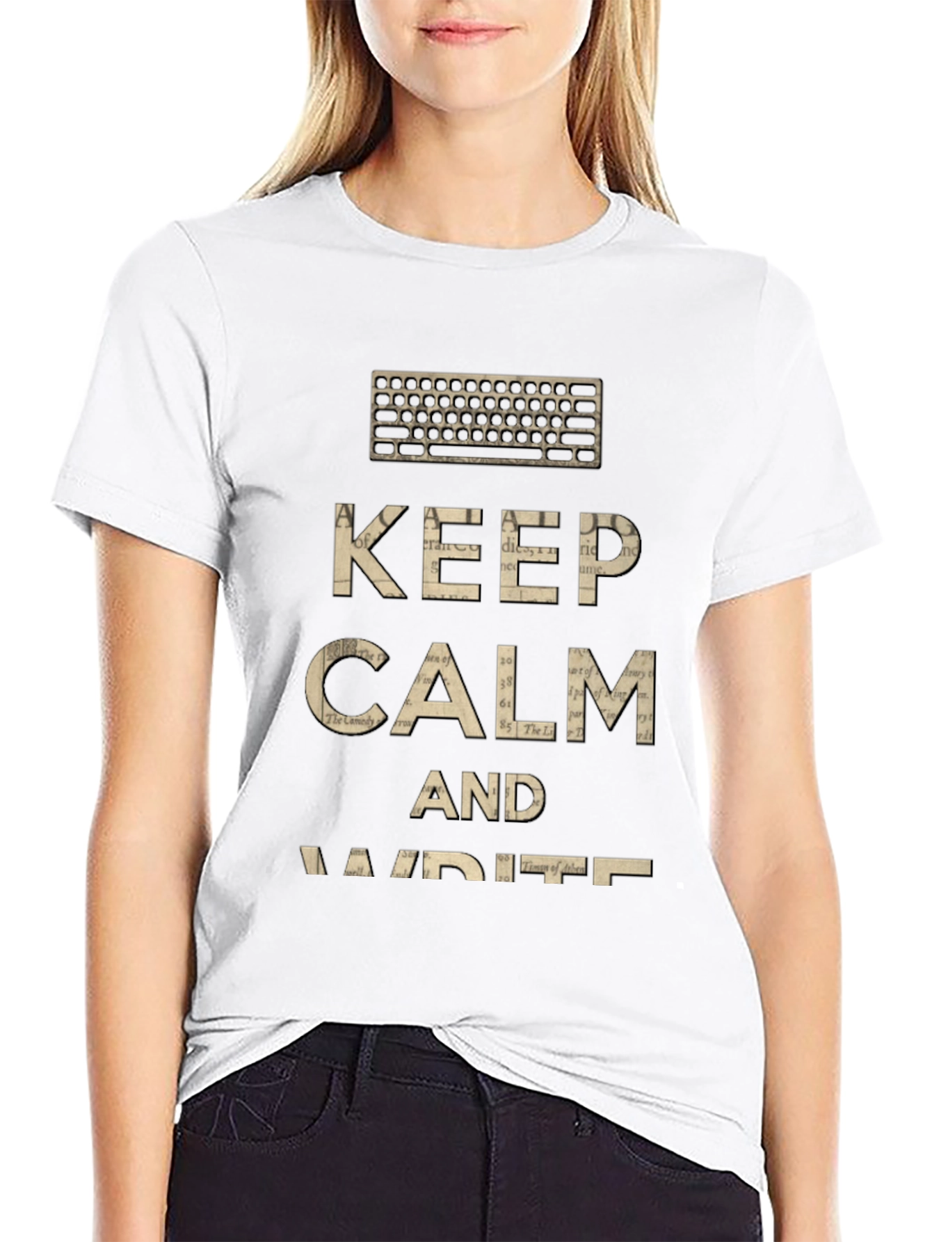 Keep Calm and Write T-Shirt