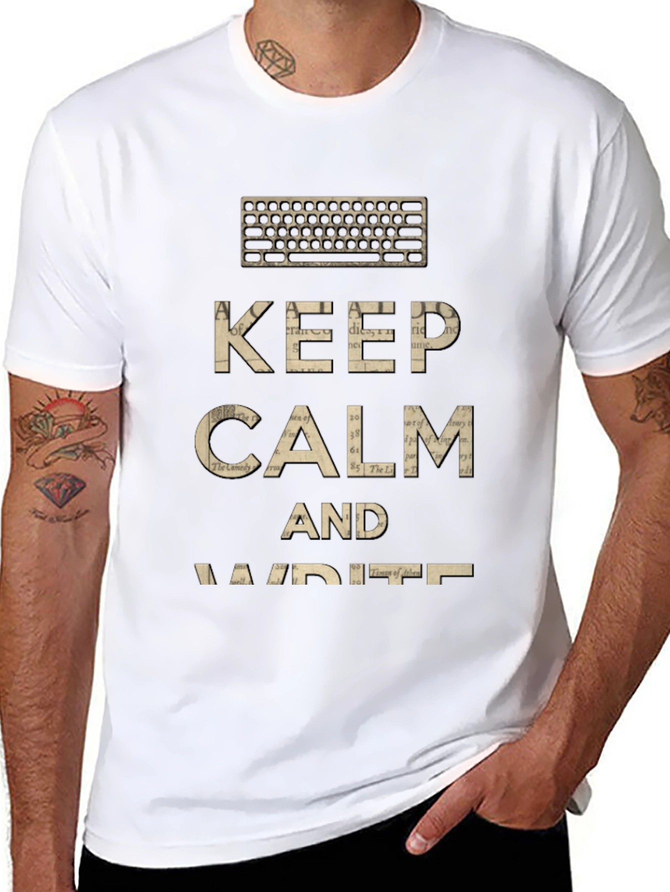 Keep Calm and Write T-Shirt