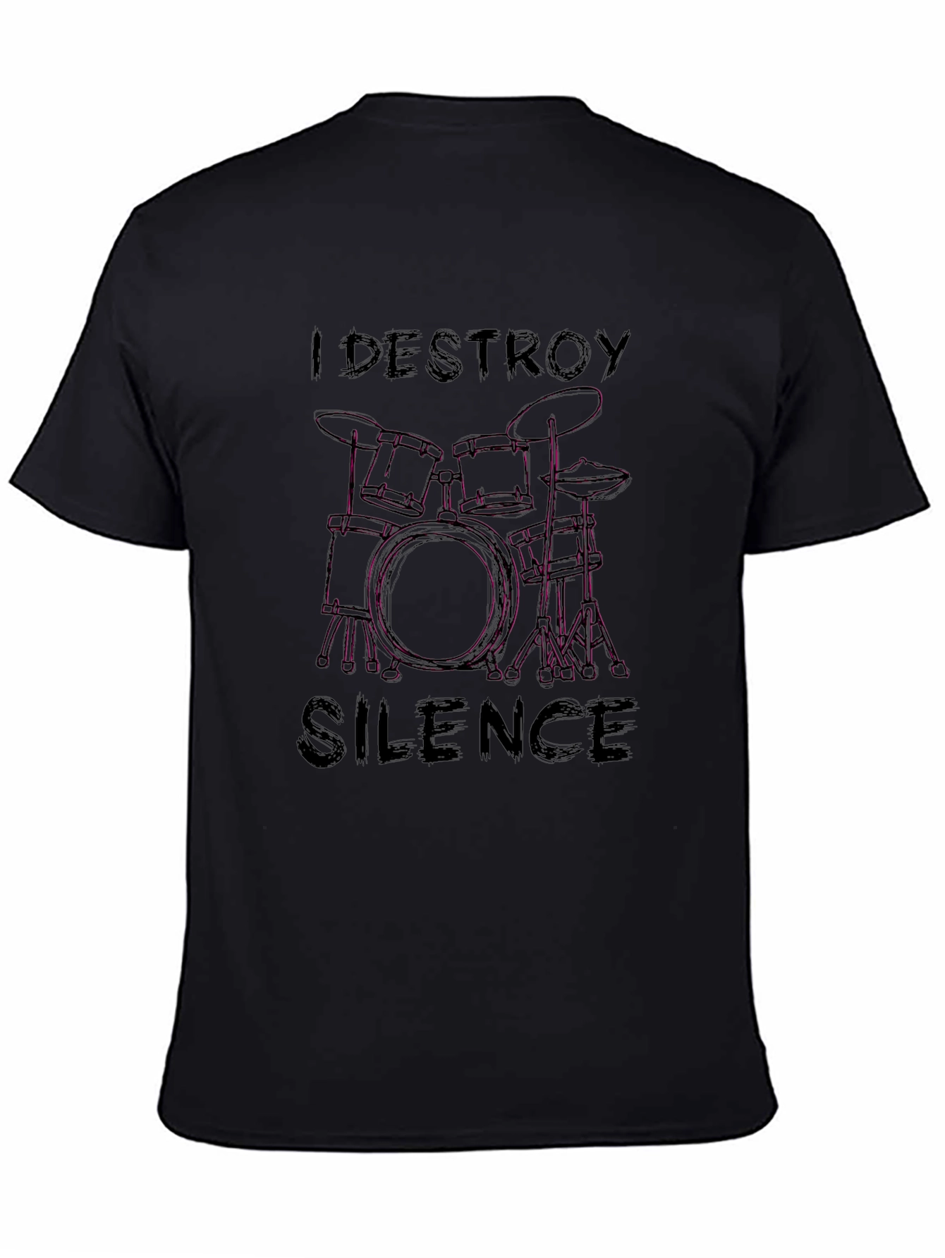 I DESTROY SILENCE Graphic T-Shirt