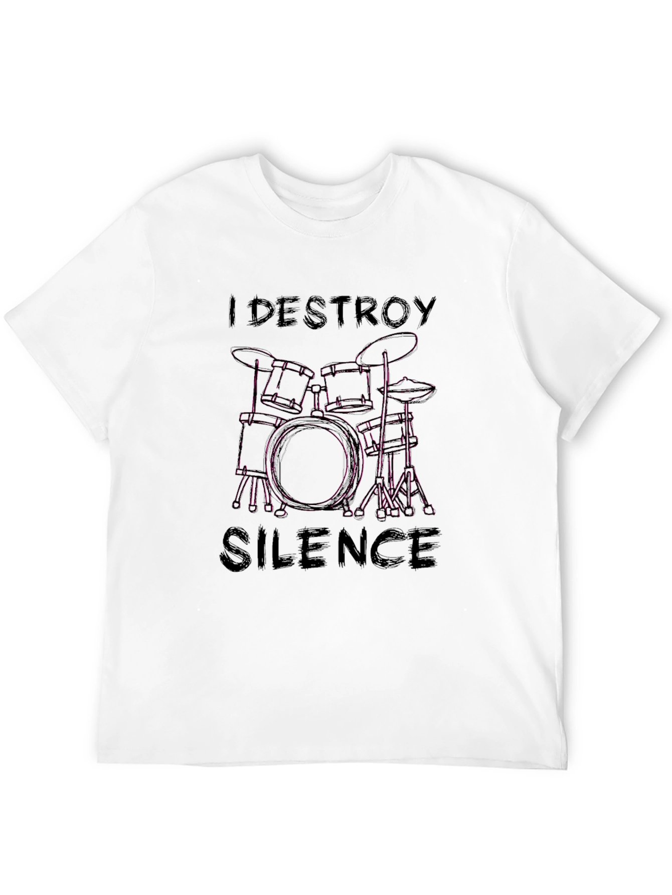 I DESTROY SILENCE Graphic T-Shirt