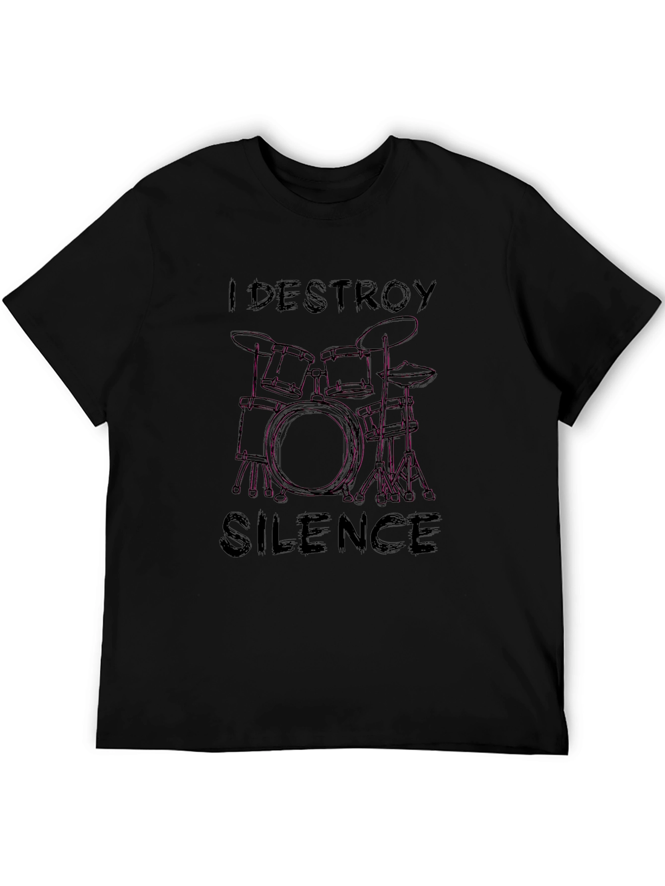 I DESTROY SILENCE Graphic T-Shirt