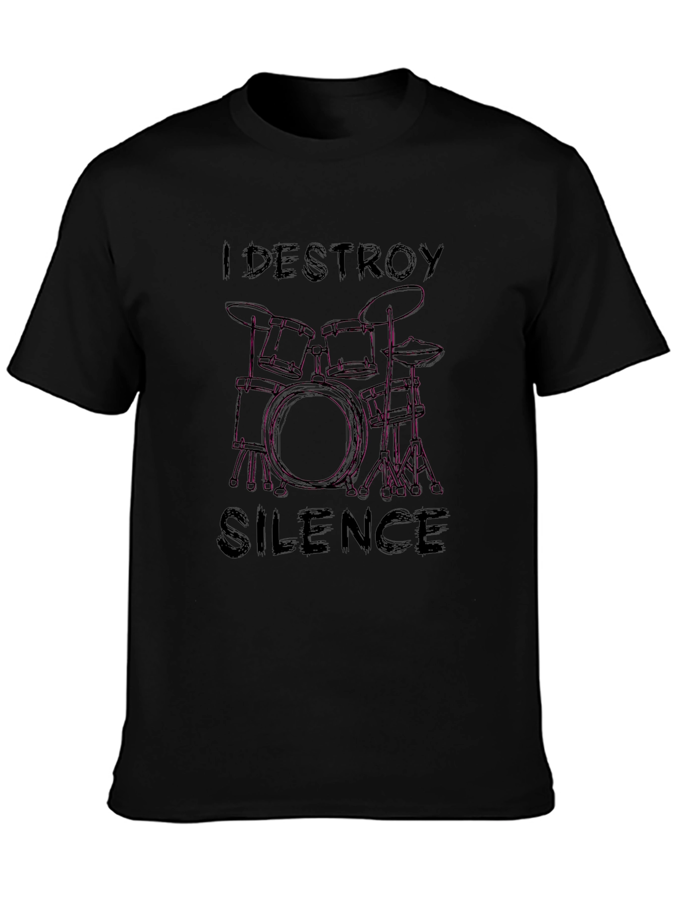 I DESTROY SILENCE Graphic T-Shirt