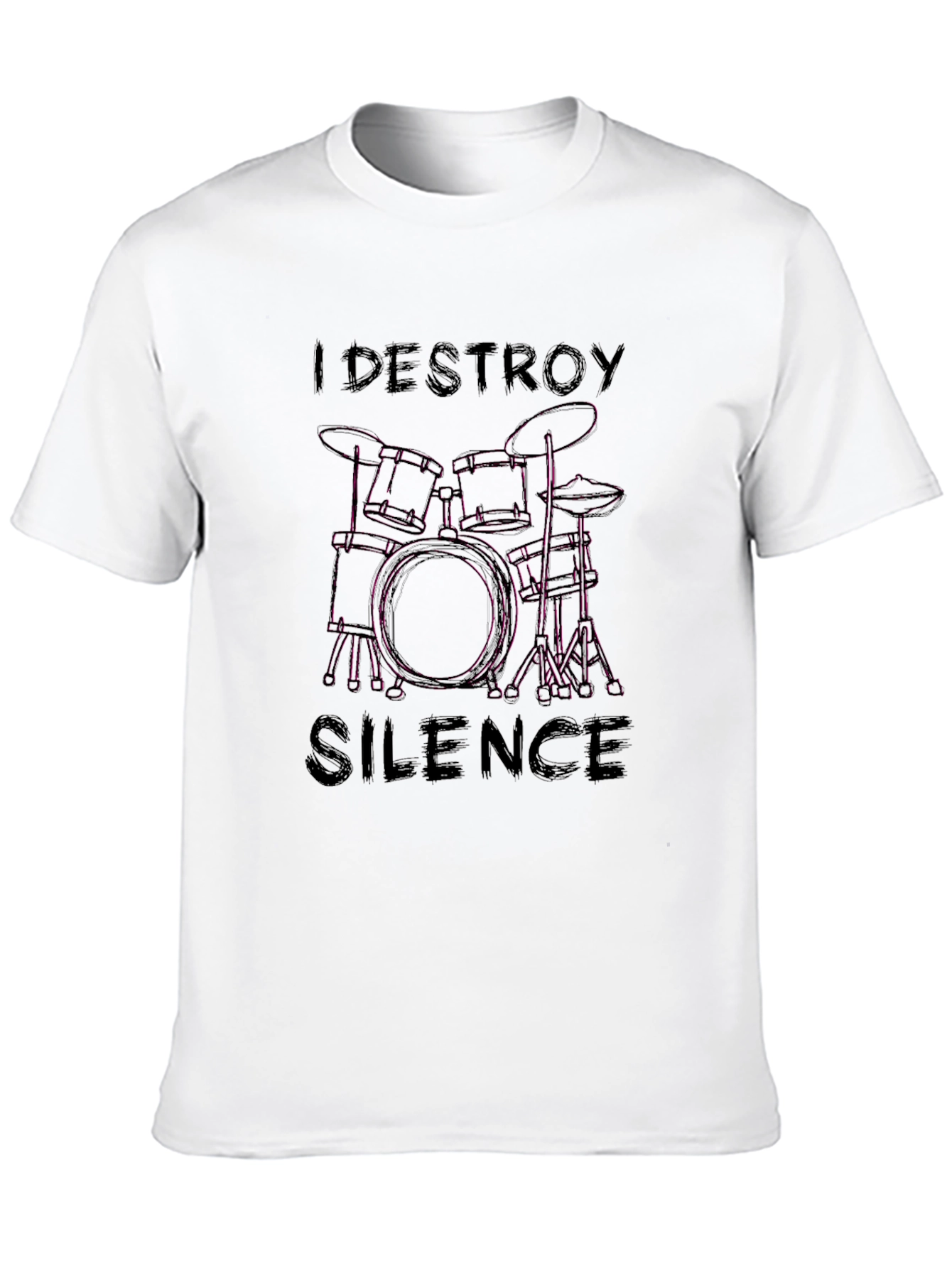 I DESTROY SILENCE Graphic T-Shirt
