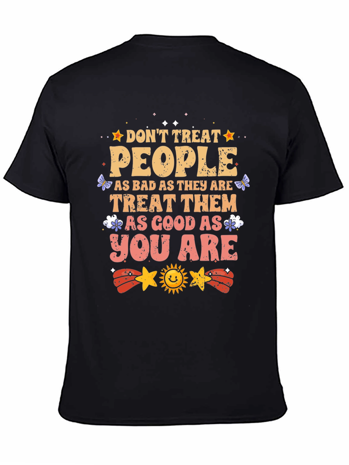 Inspirational Graphic T-Shirt - Treat People With Kindness