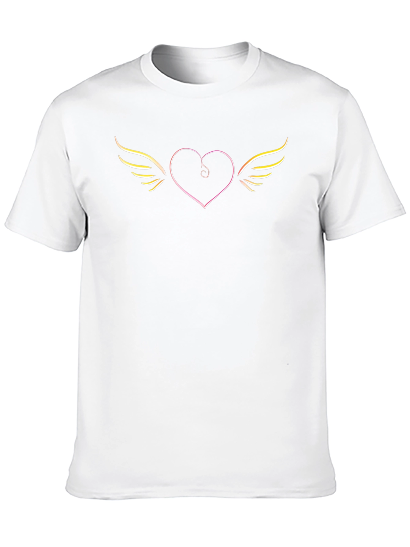 Heart with Wings Graphic T-Shirt