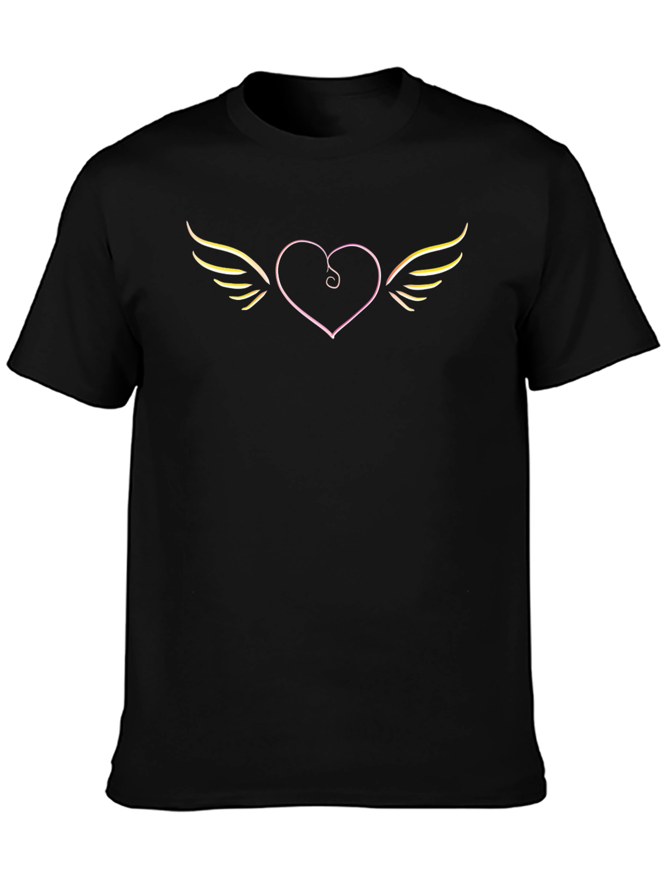 Heart with Wings Graphic T-Shirt