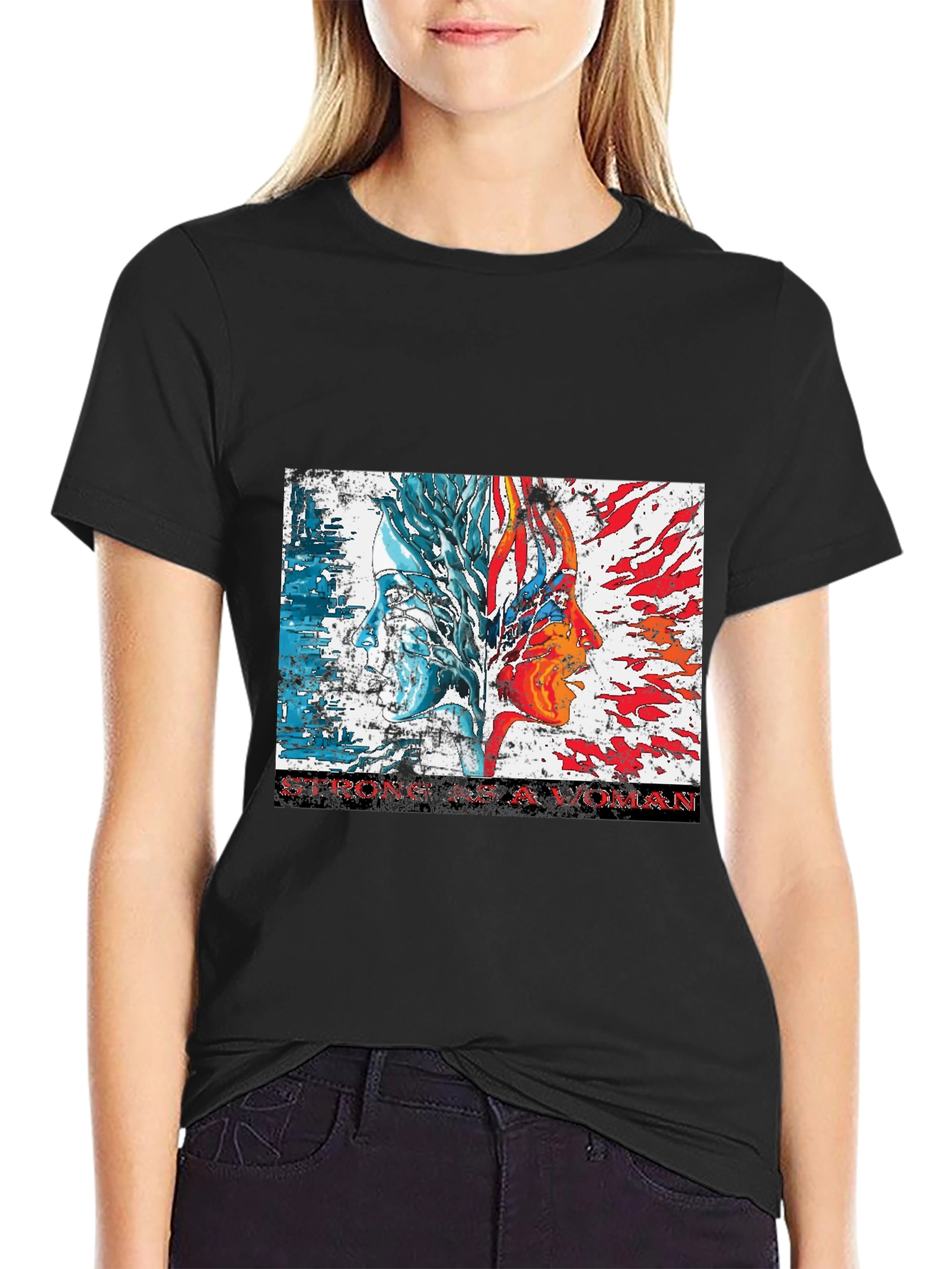 Strong As A Woman Graphic Tee