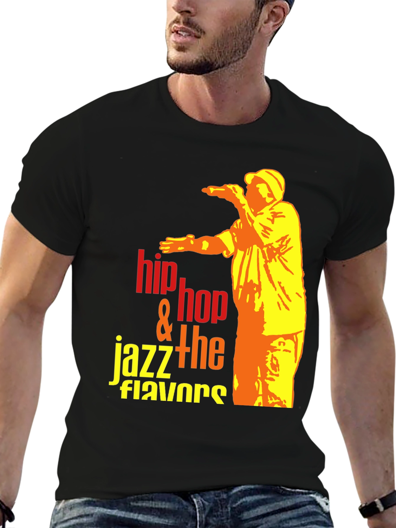 Hip Hop Jazz Flavors Graphic T-Shirt