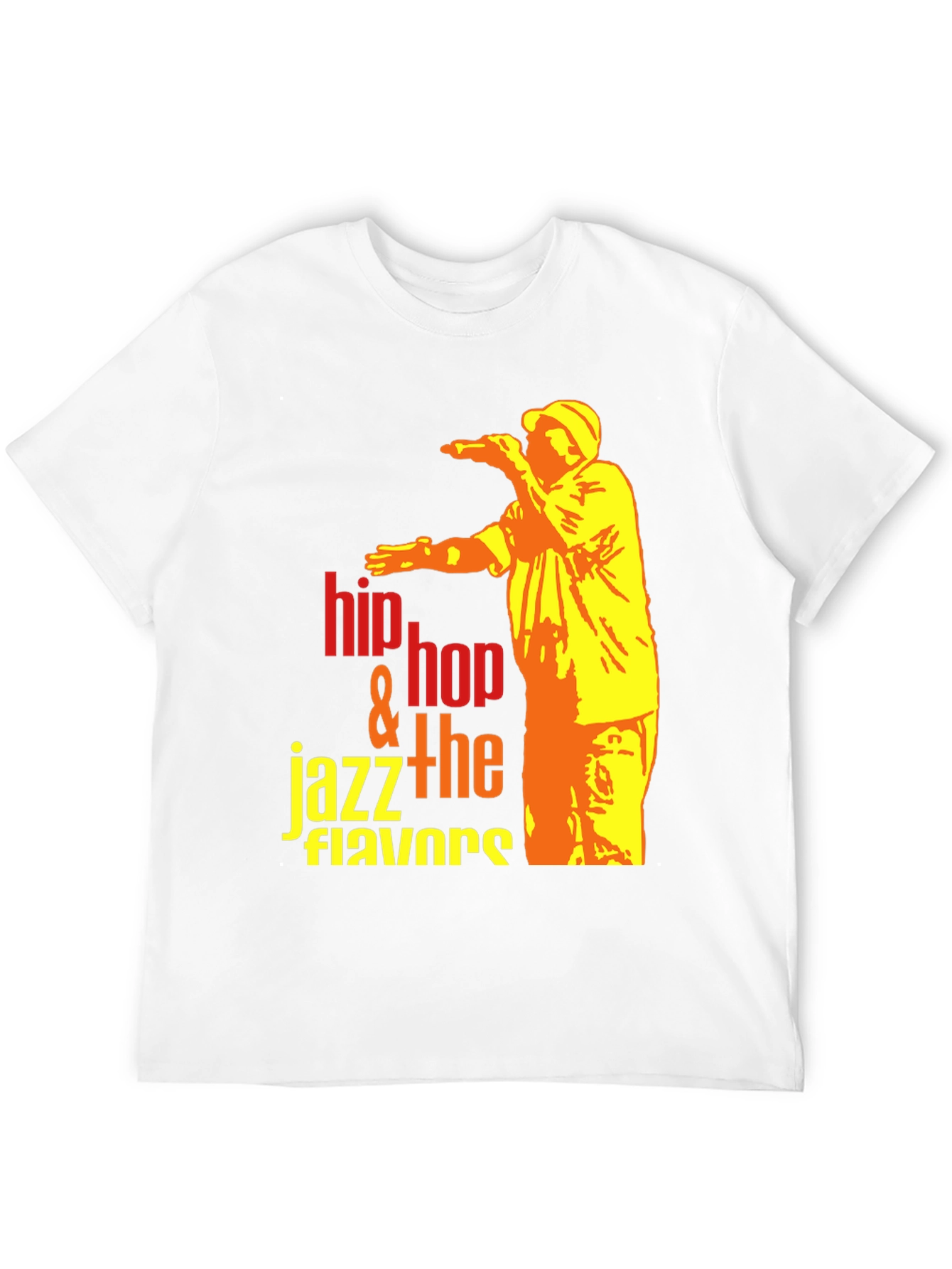 Hip Hop Jazz Flavors Graphic T-Shirt
