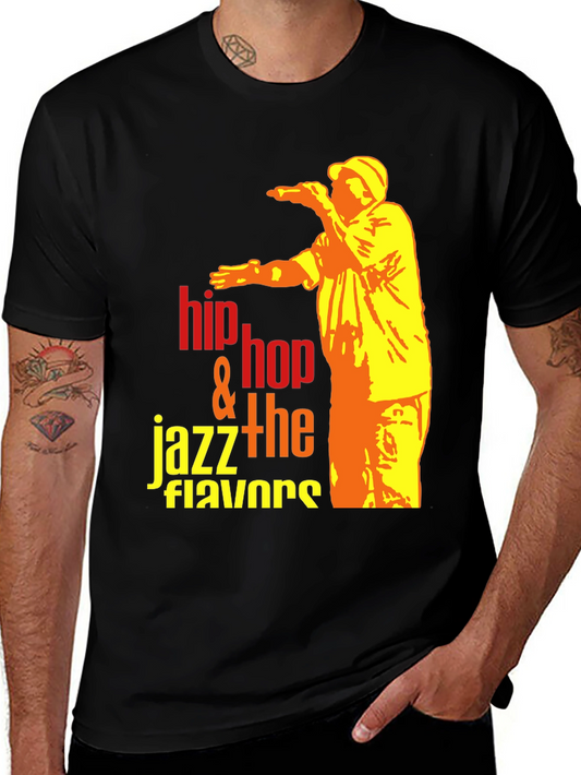 Hip Hop Jazz Flavors Graphic T-Shirt
